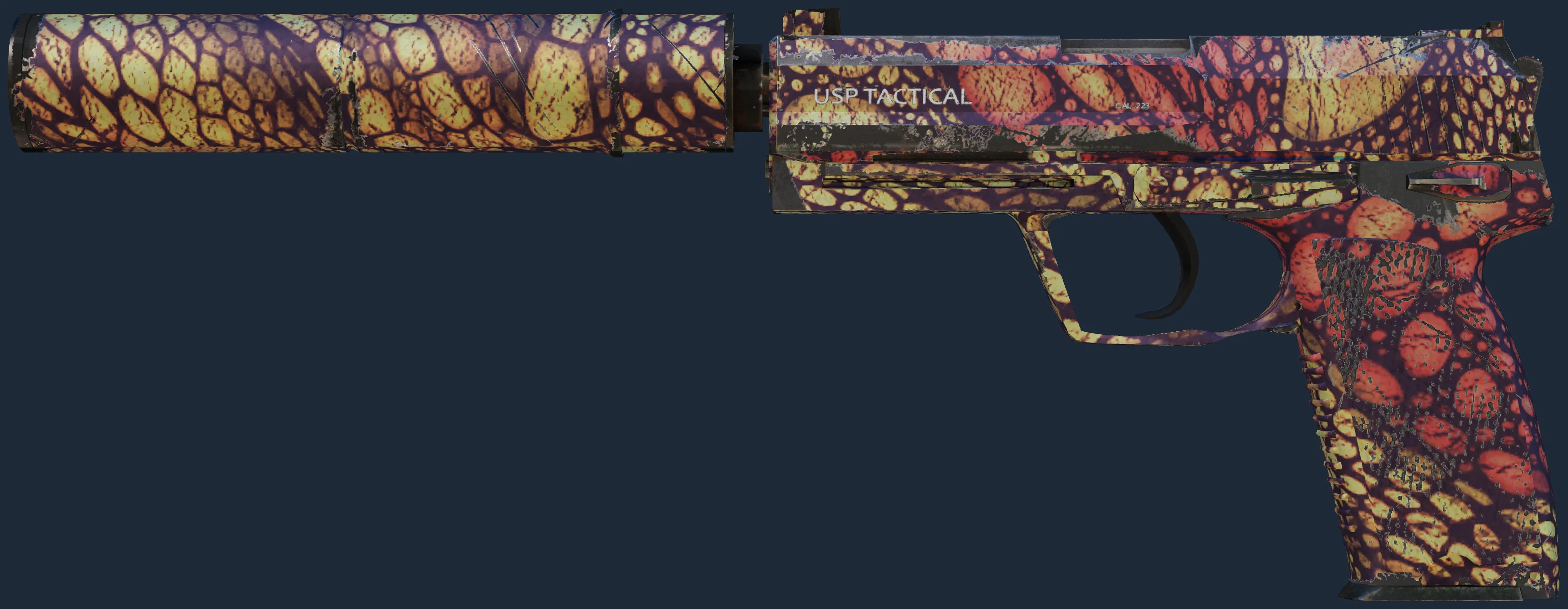 USP-S | Orange Anolis Image