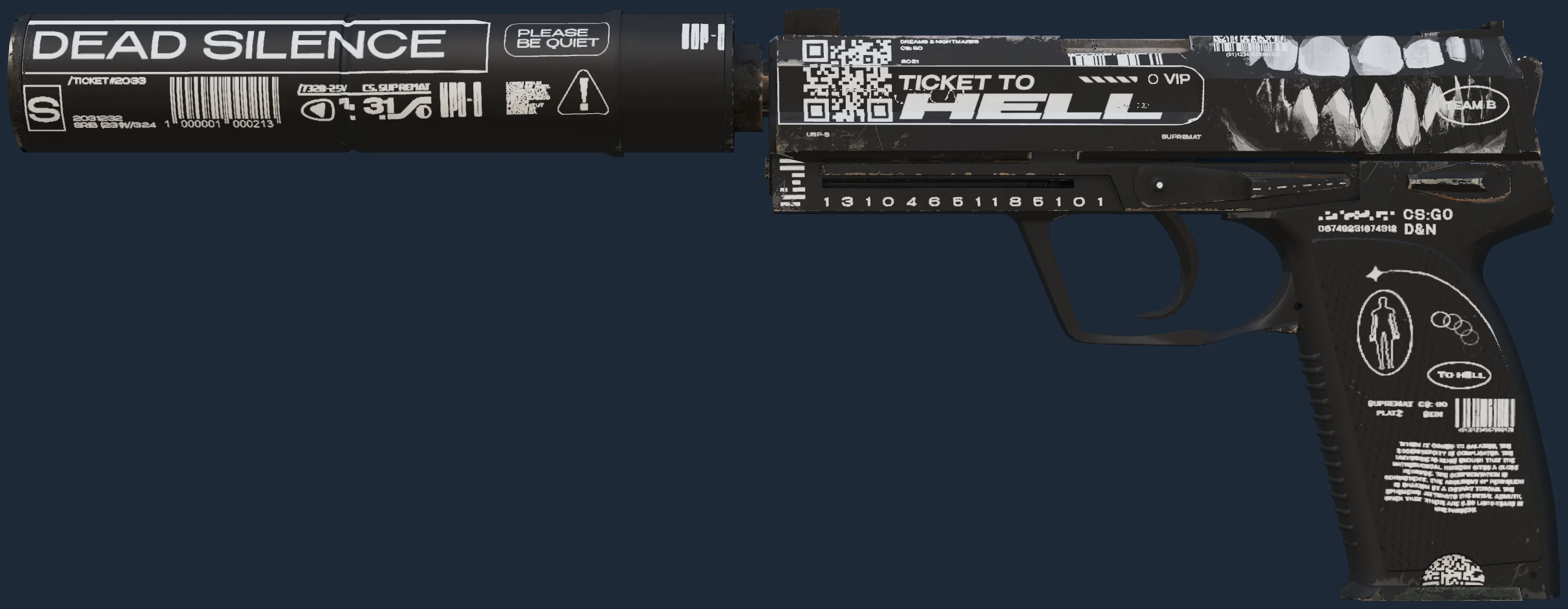 USP-S | Ticket to Hell Image