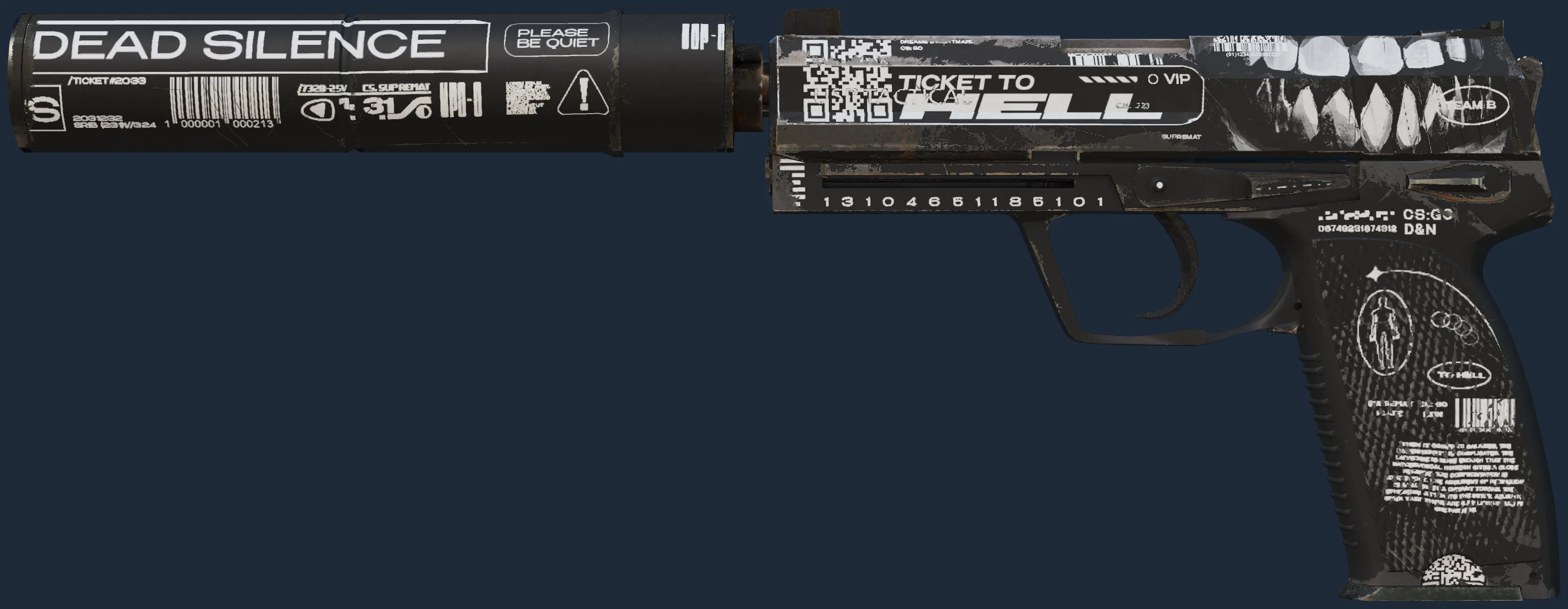 USP-S | Ticket to Hell Image