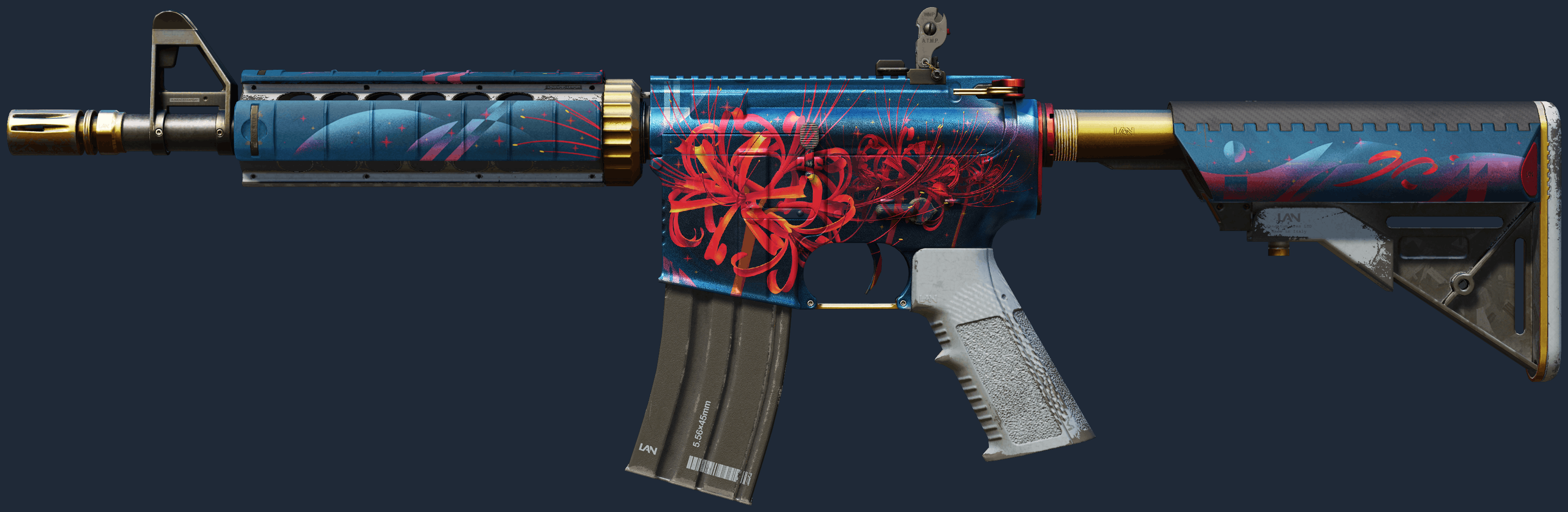 M4A4 | Spider Lily Image
