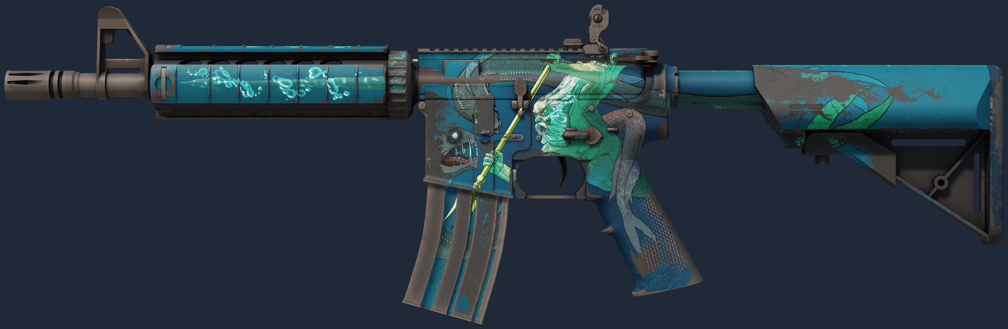 M4A4 | Poseidon Image