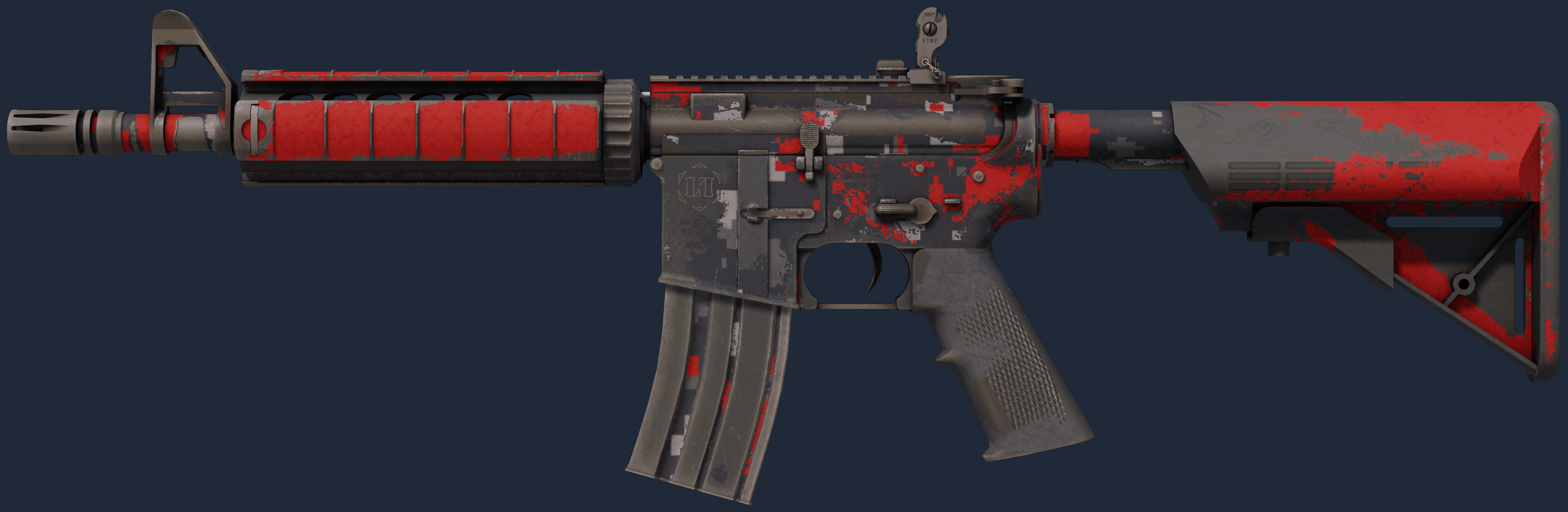 M4A4 | Red DDPAT Image
