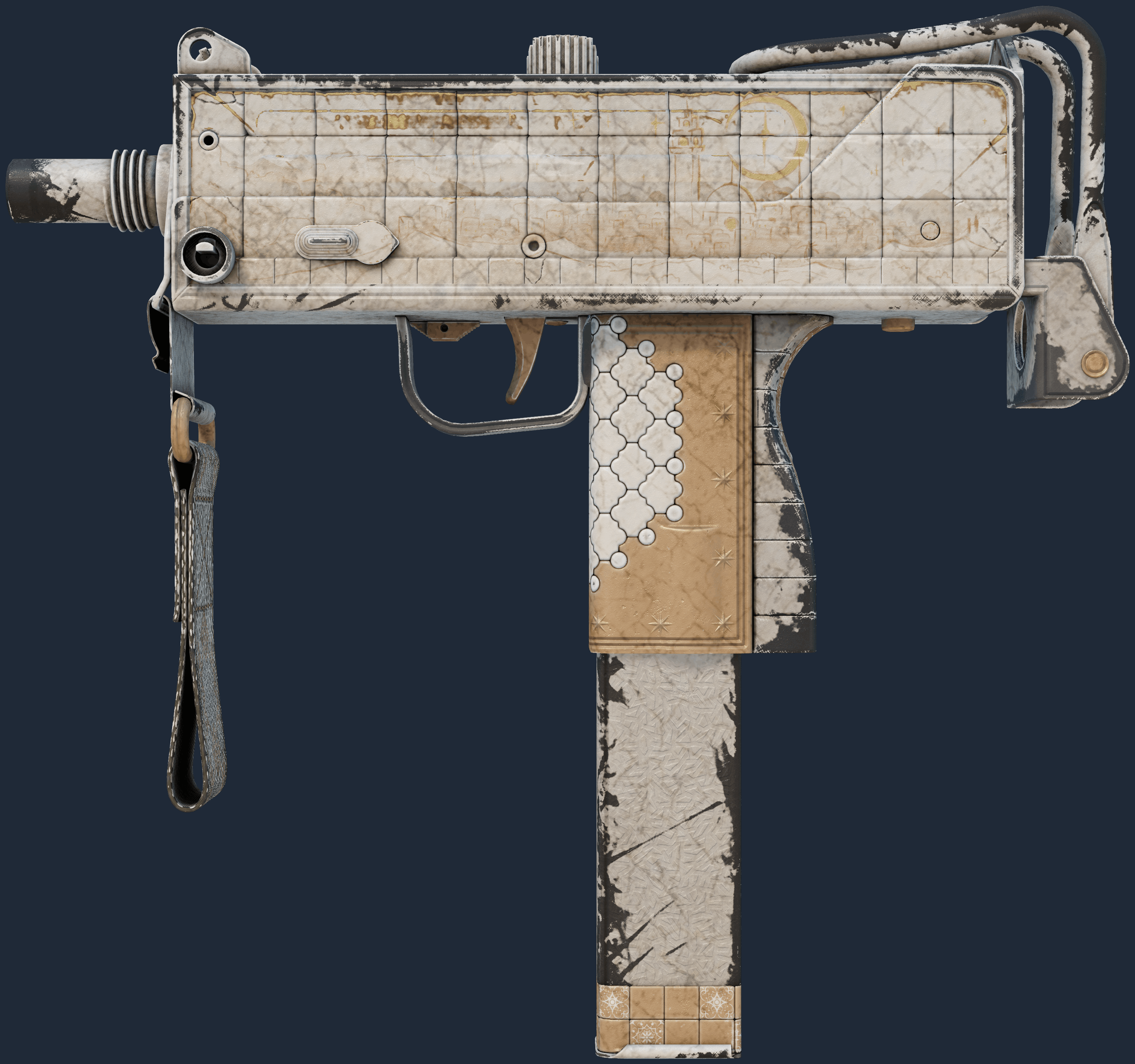 MAC-10 | Arabesque Mosaic Image