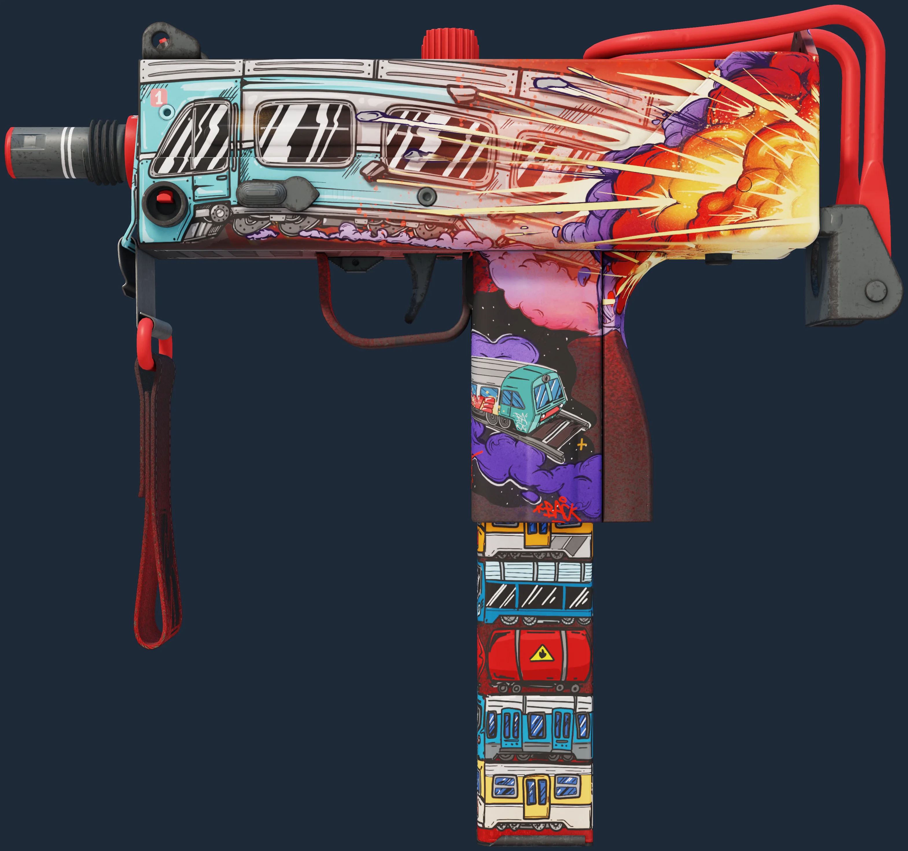 MAC-10 | Derailment Image