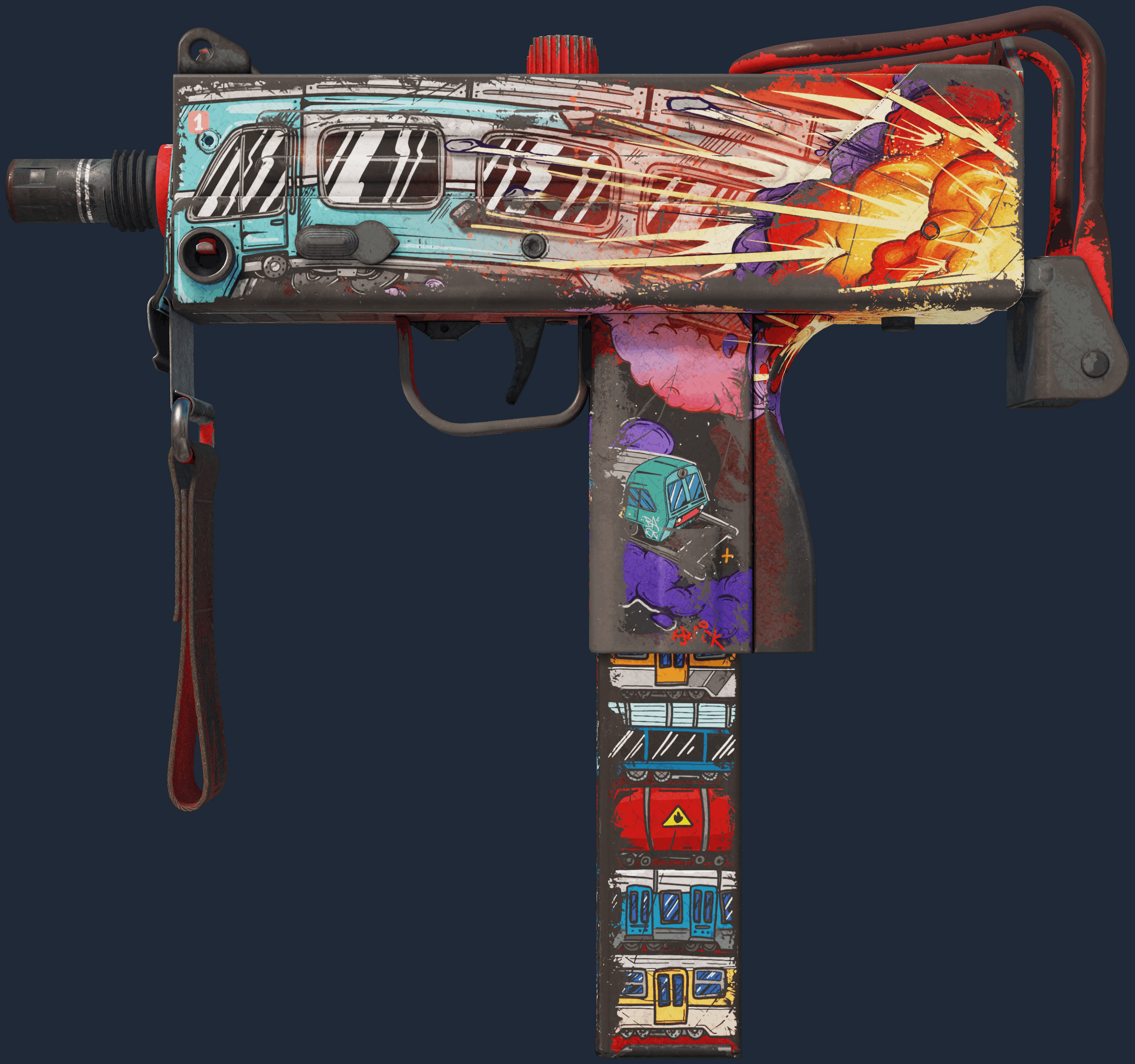 MAC-10 | Derailment Image