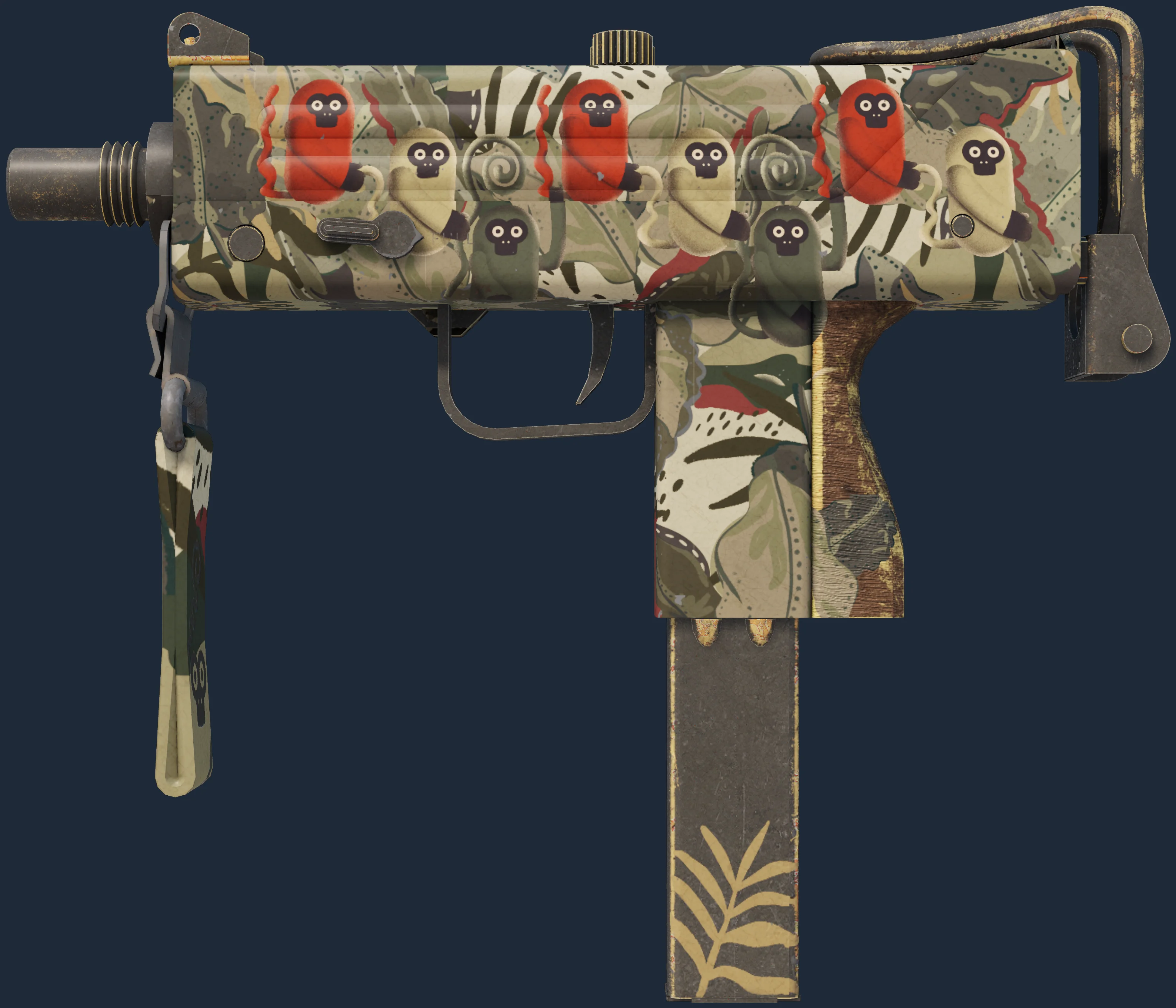 MAC-10 | Monkeyflage Image