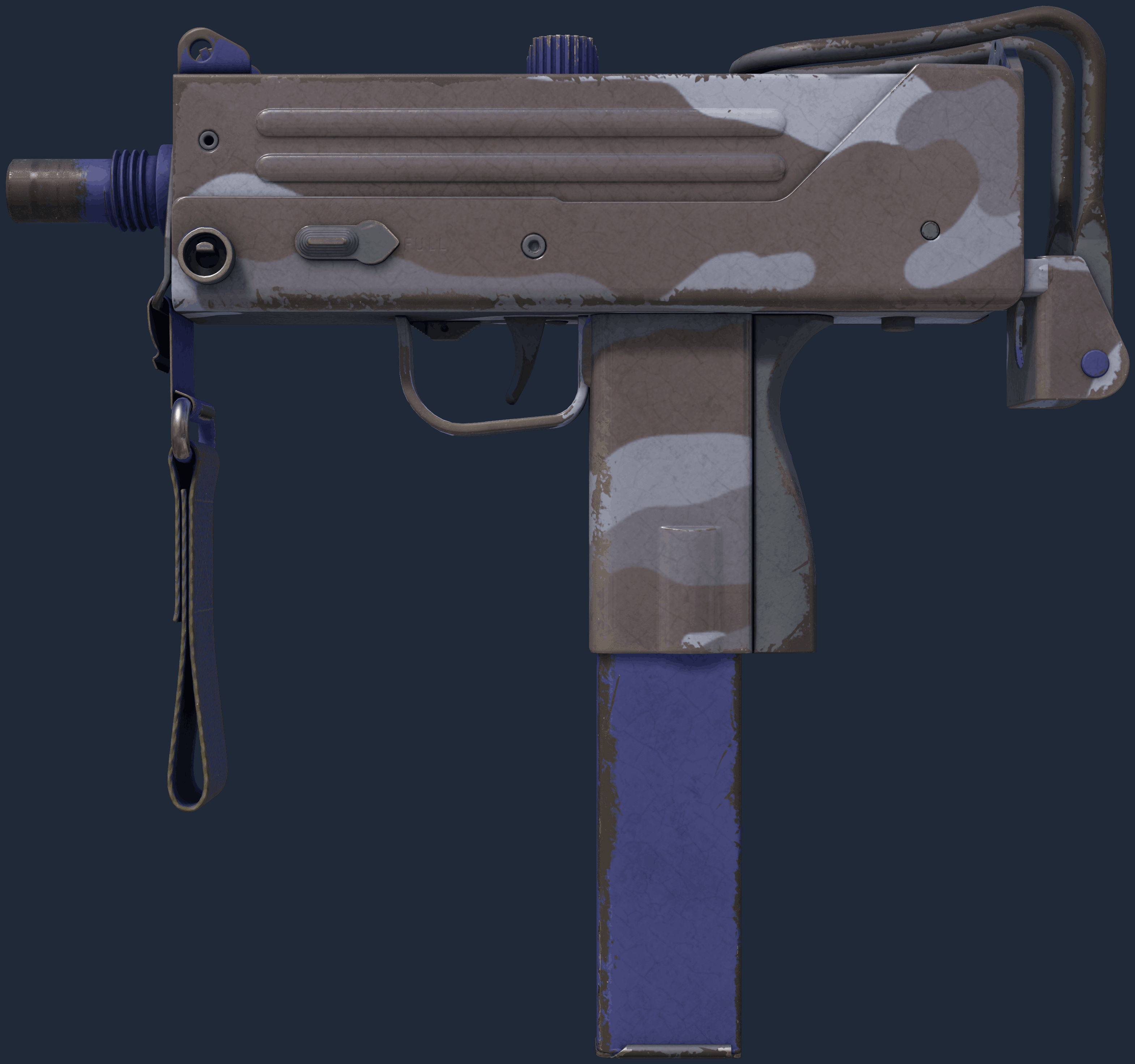 MAC-10 | Storm Camo Image