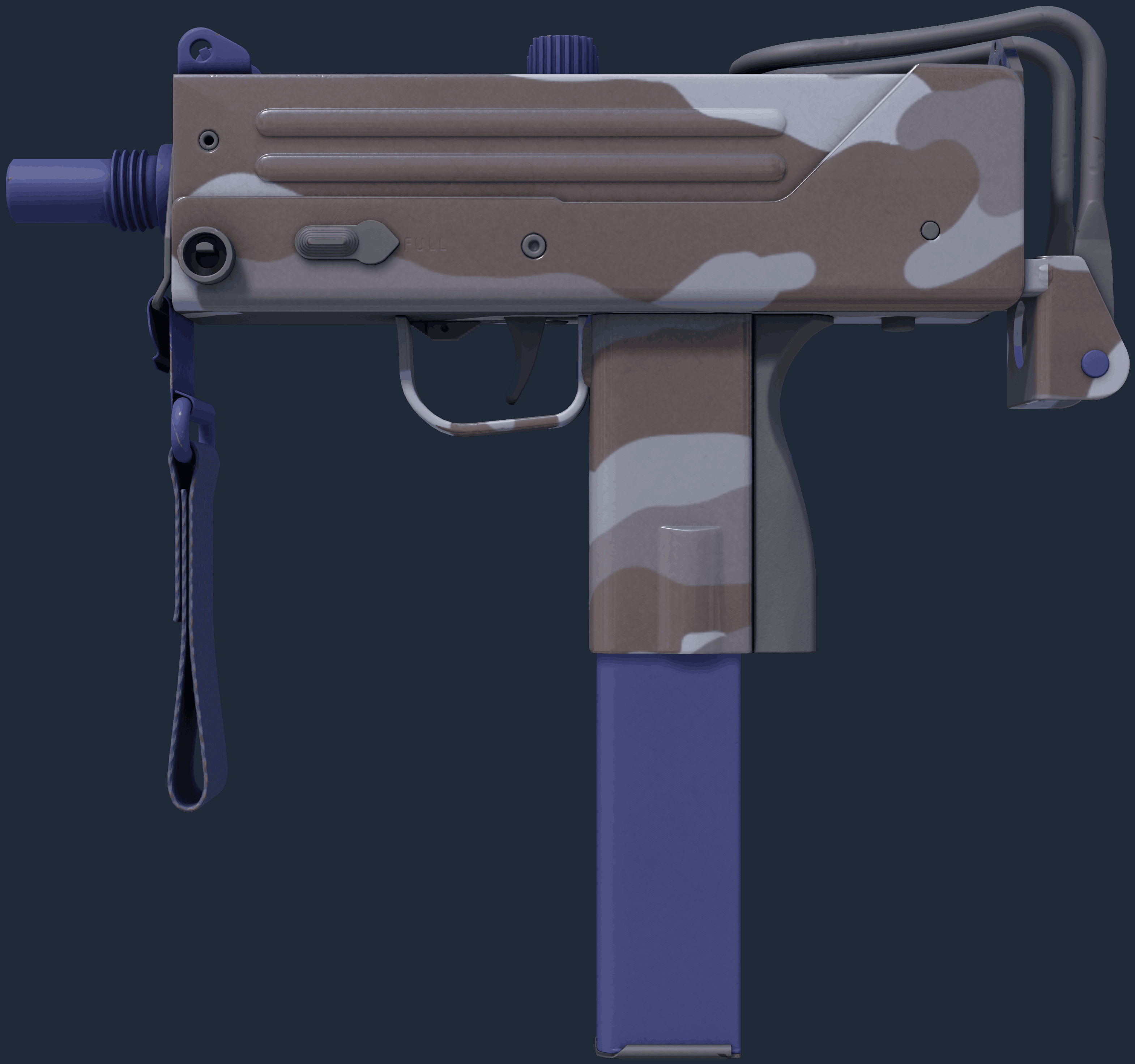 MAC-10 | Storm Camo Image