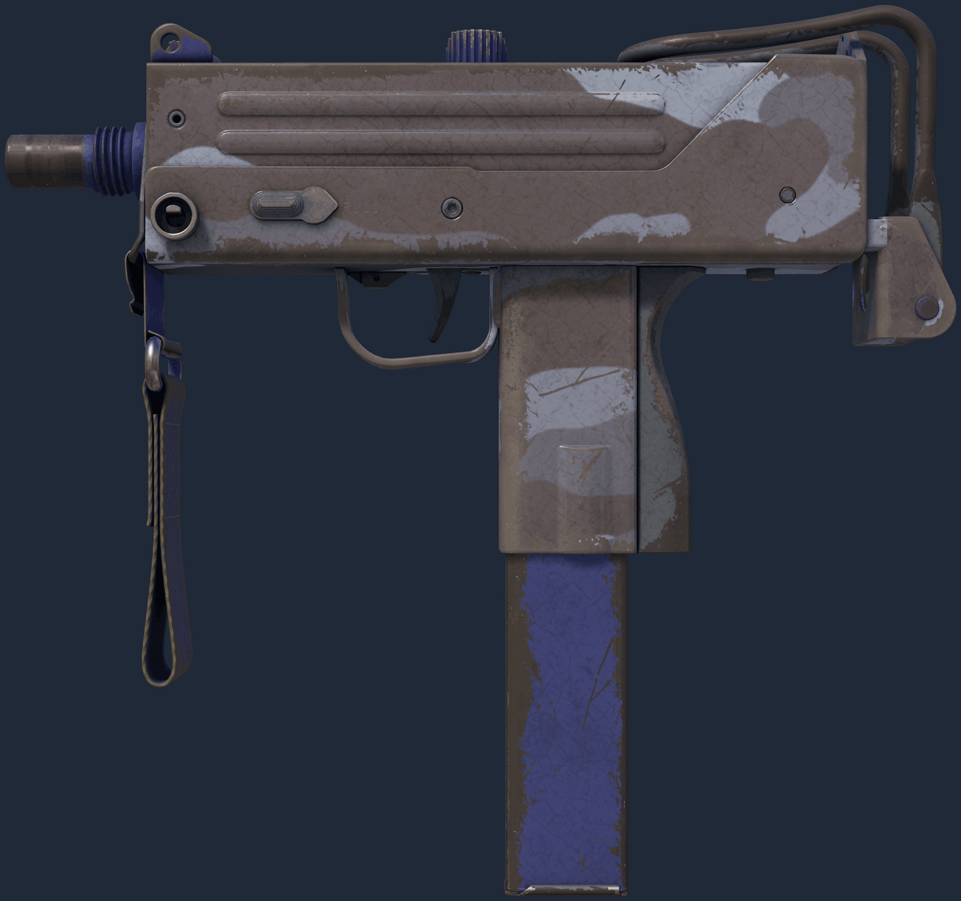 MAC-10 | Storm Camo Image