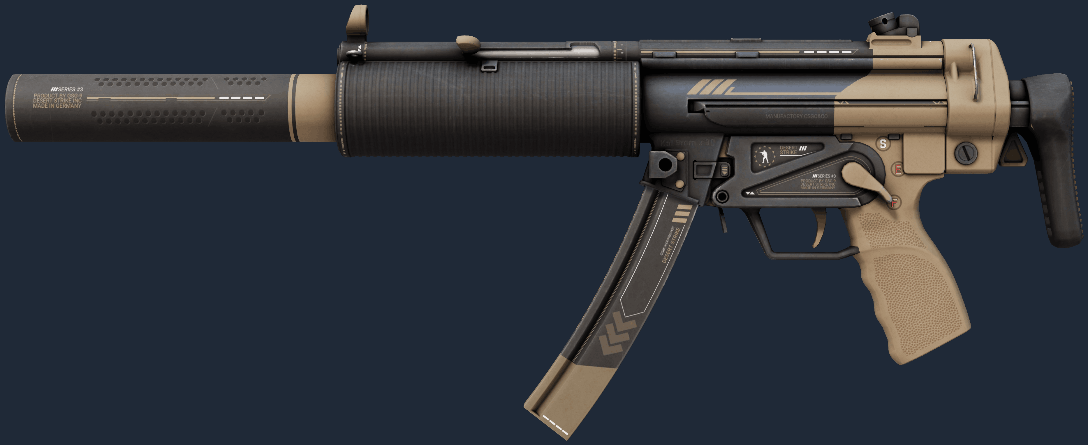 MP5-SD | Desert Strike Image