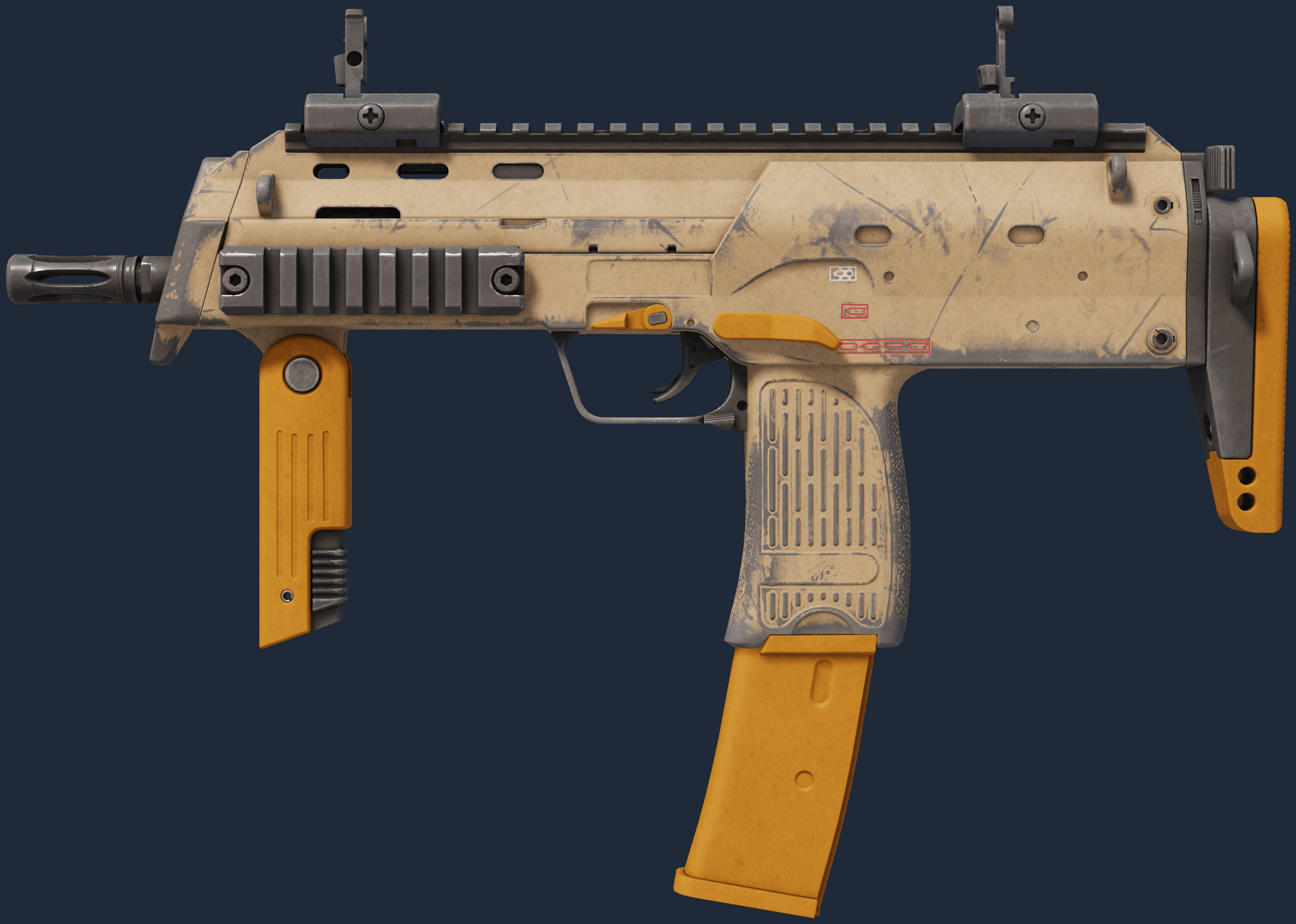 MP7 | Short Ochre Image