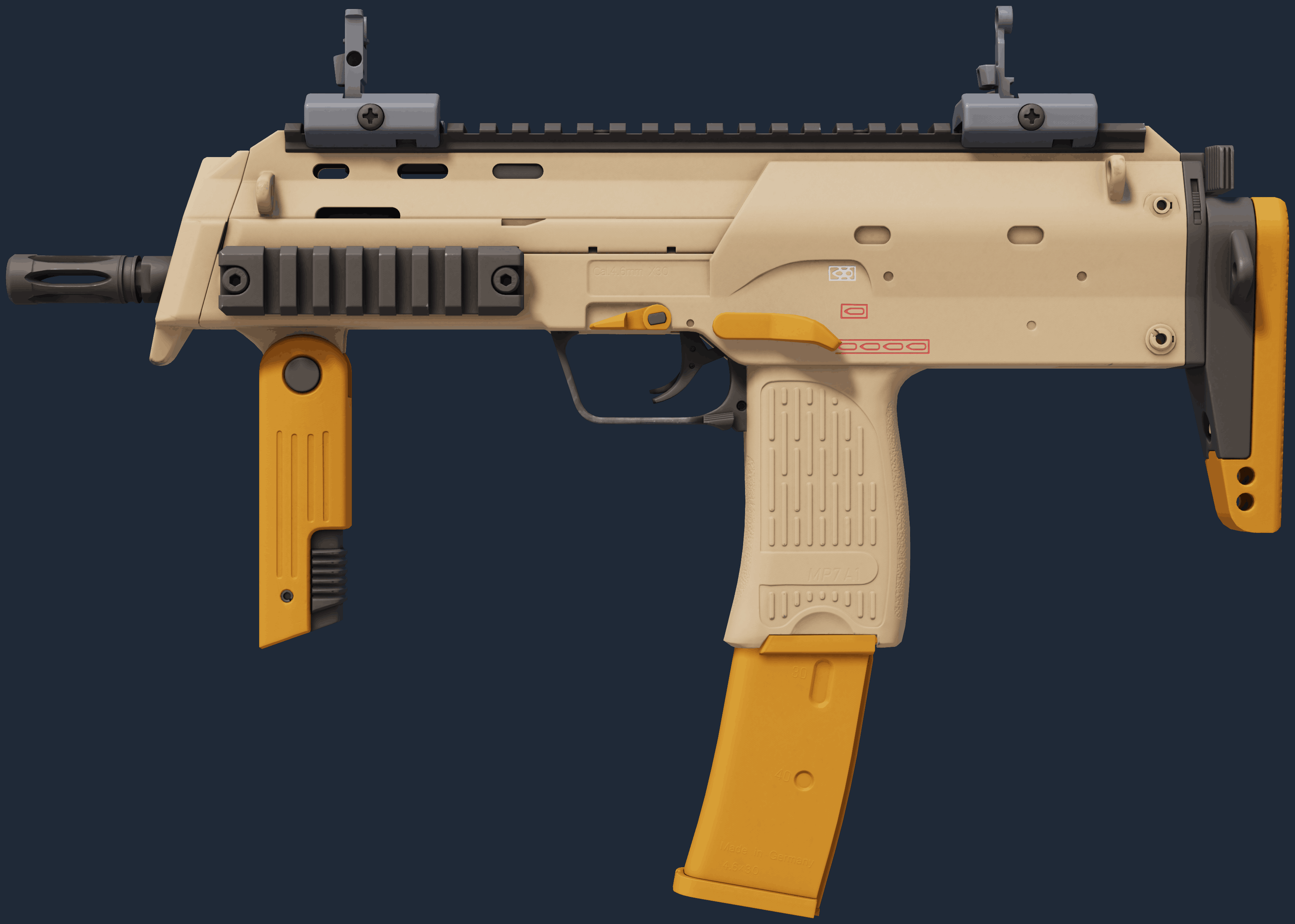 MP7 | Short Ochre Image
