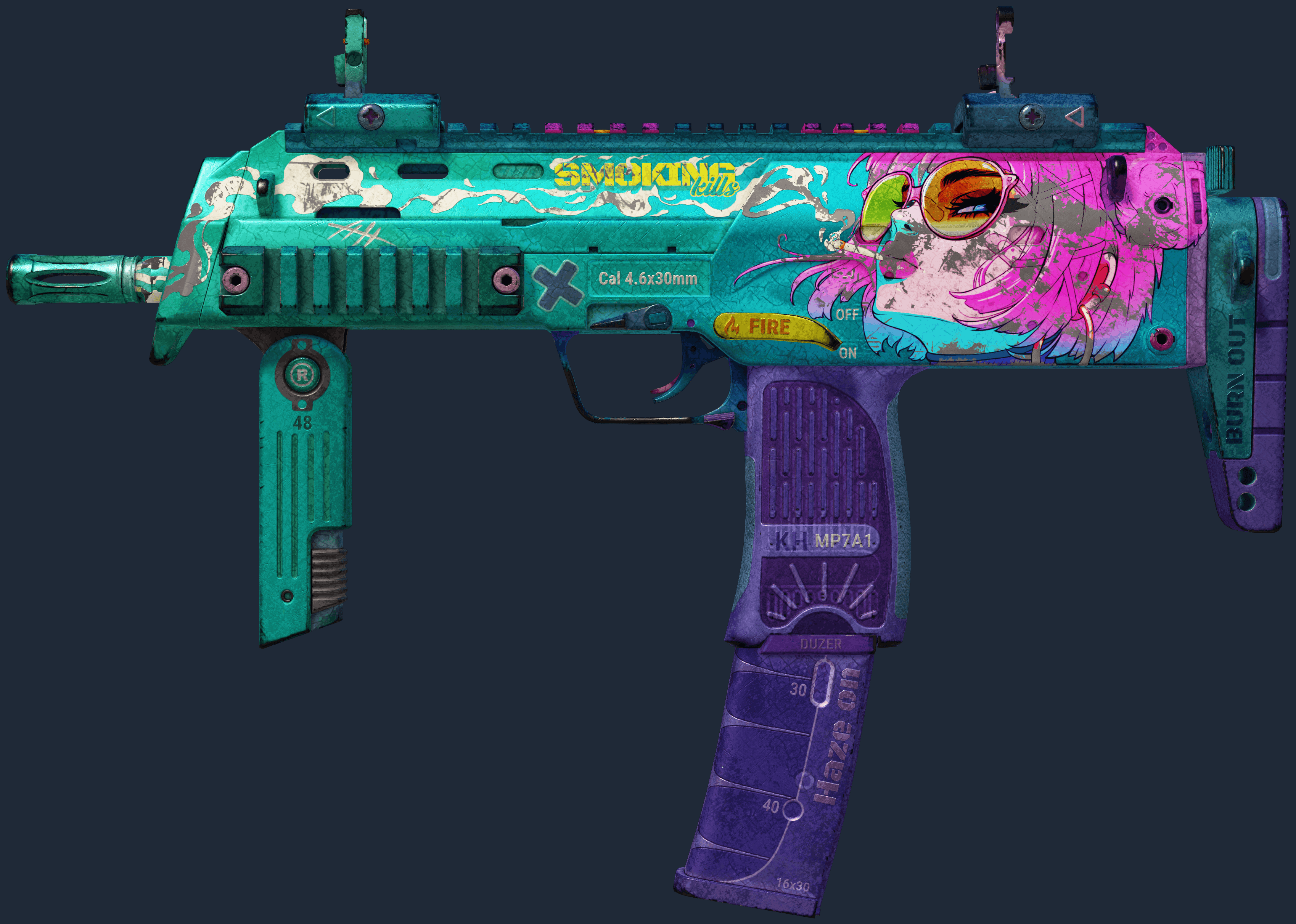 MP7 | Smoking Kills Image