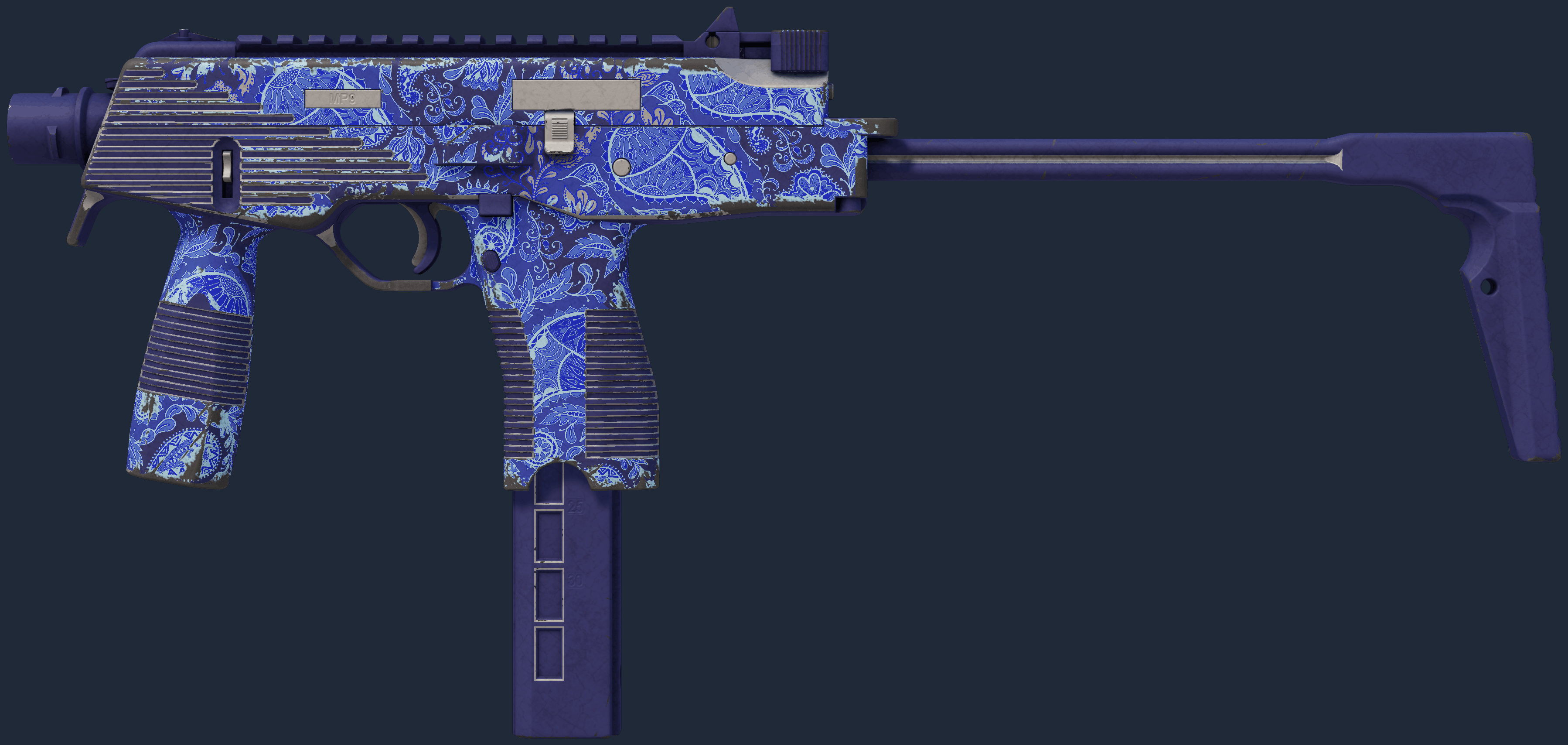 MP9 | Cobalt Paisley Image