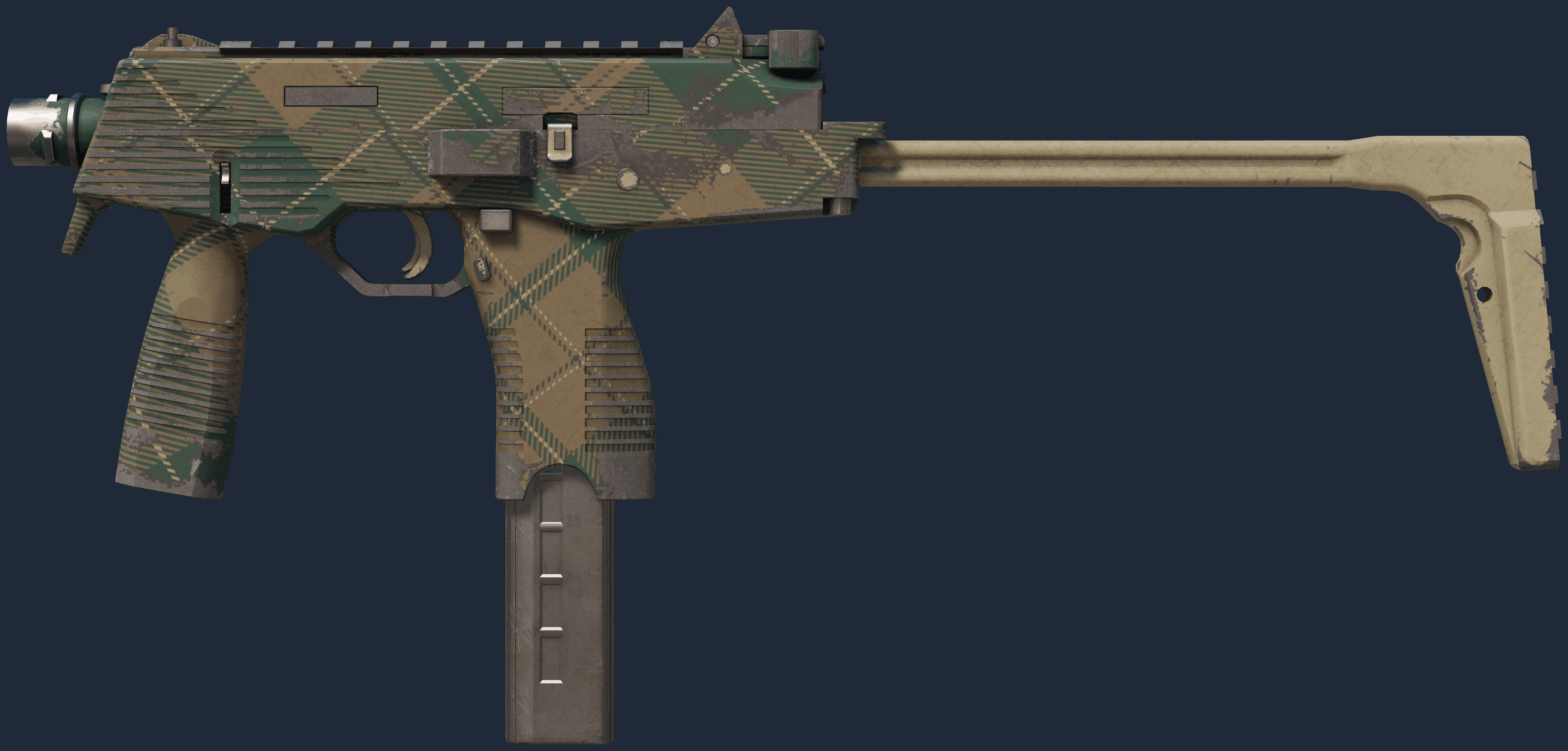 MP9 | Green Plaid Image