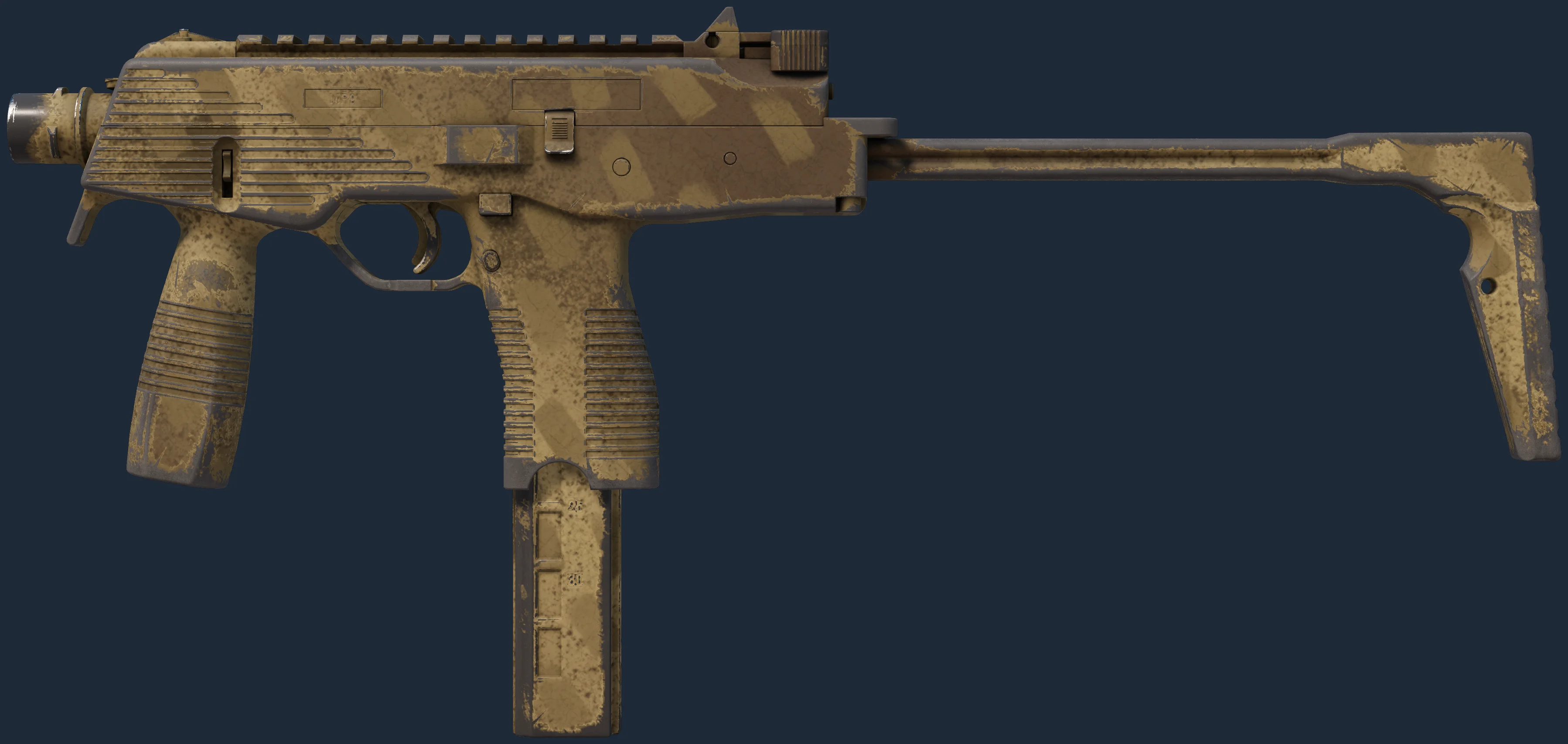 MP9 | Sand Dashed Image