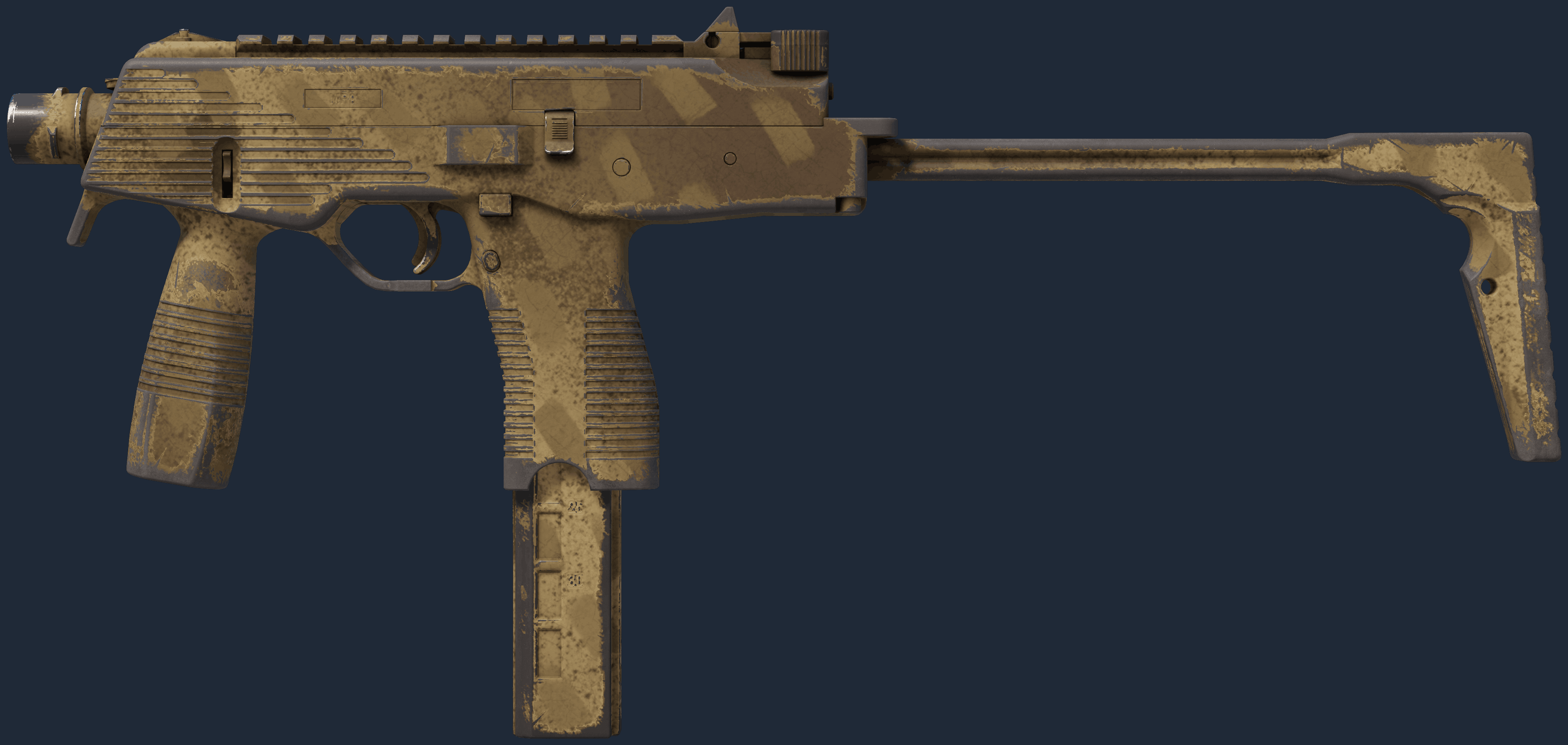 MP9 | Sand Dashed Image