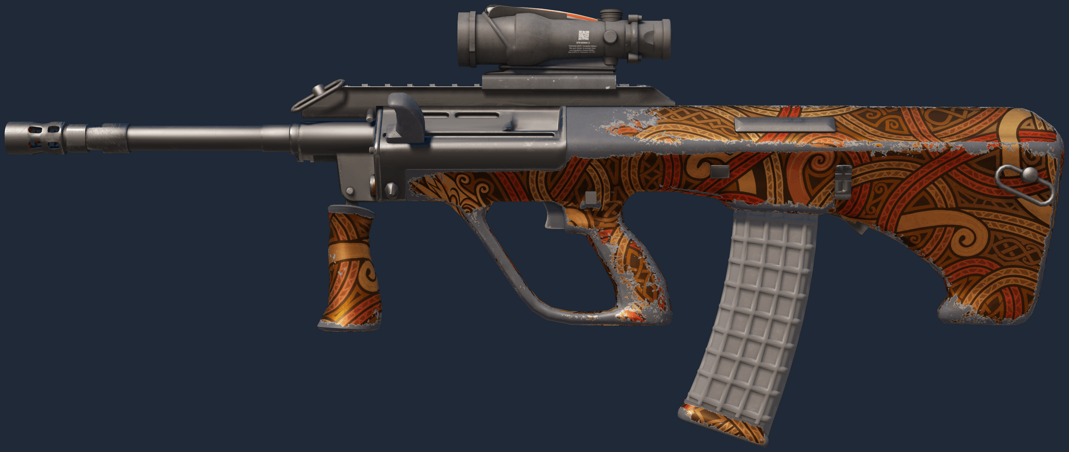 AUG | Flame Jörmungandr Image