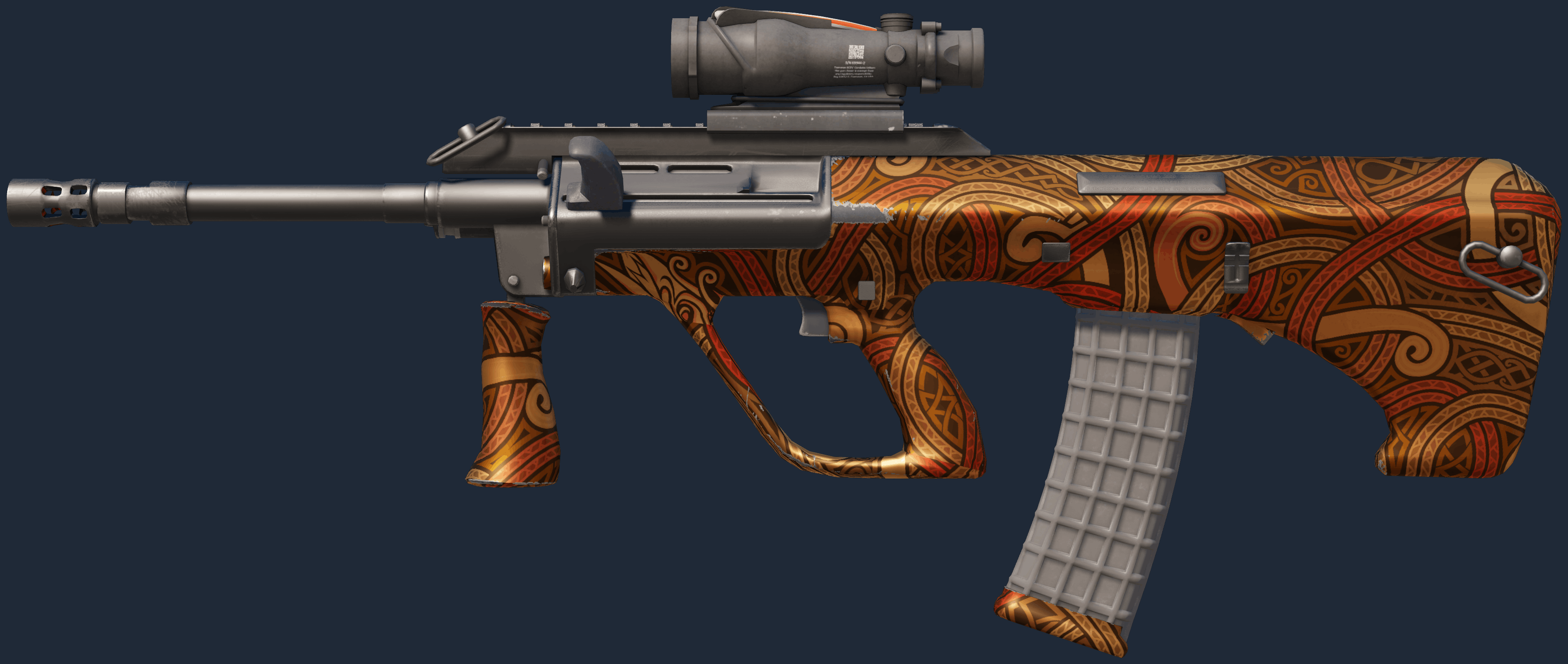 AUG | Flame Jörmungandr Image