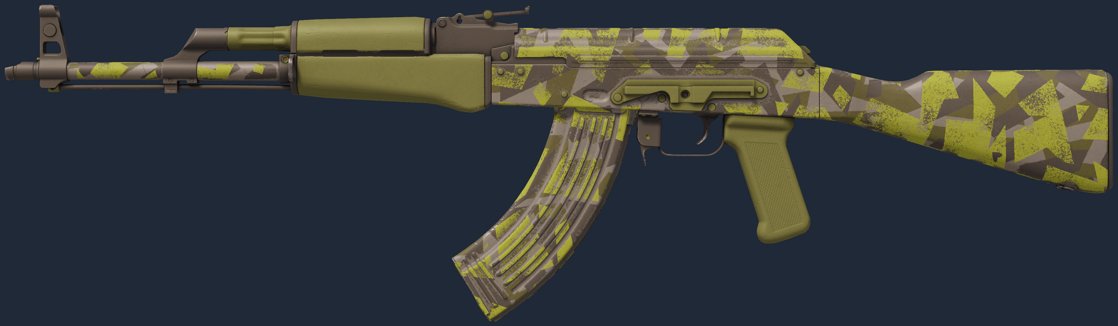 AK-47 | Olive Polycam Image
