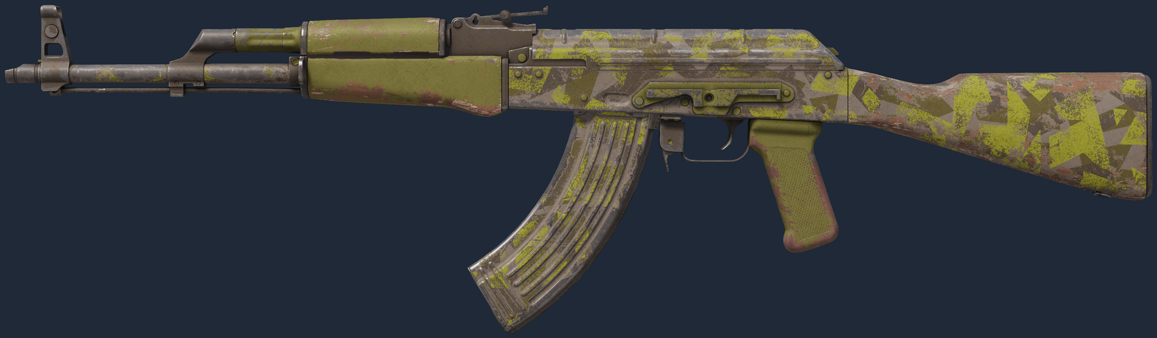 AK-47 | Olive Polycam Image