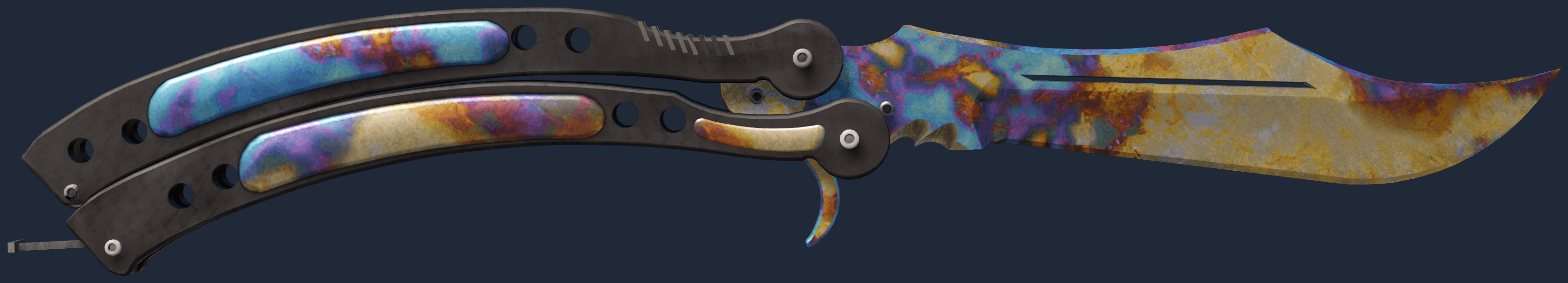 ★ Butterfly Knife | Case Hardened Image