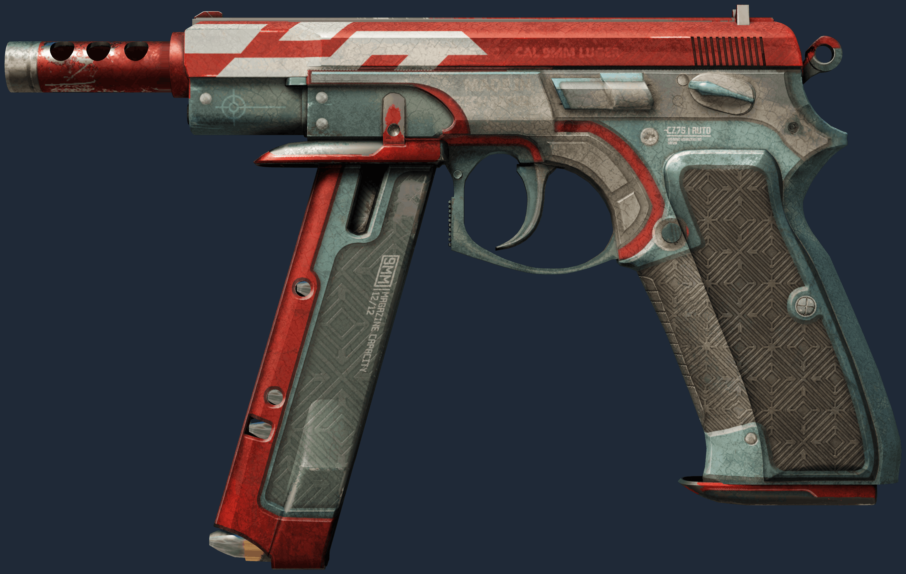 CZ75-Auto | Red Astor Image