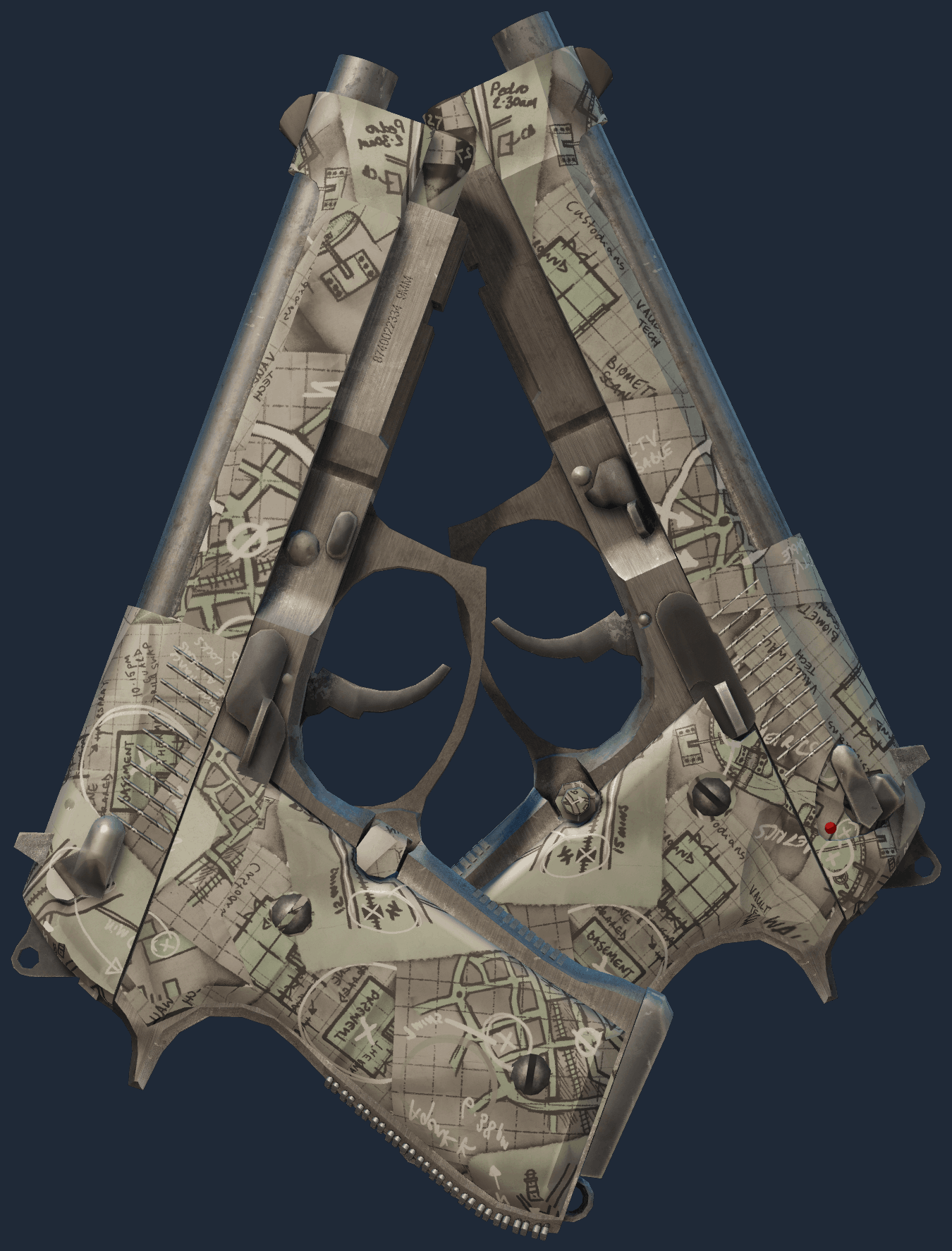 Dual Berettas | Heist Image