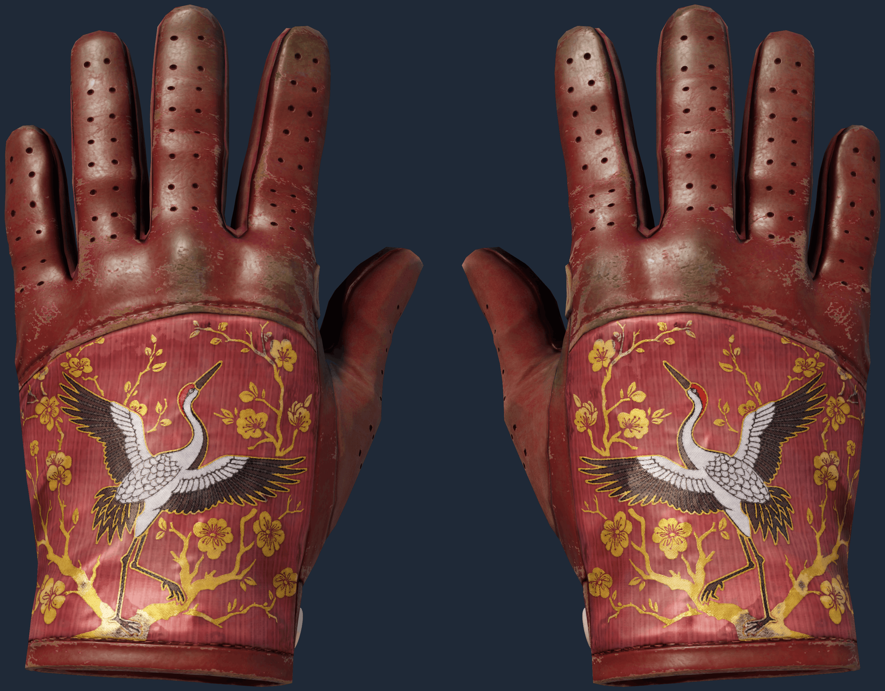 ★ Driver Gloves | Brocade Crane Image
