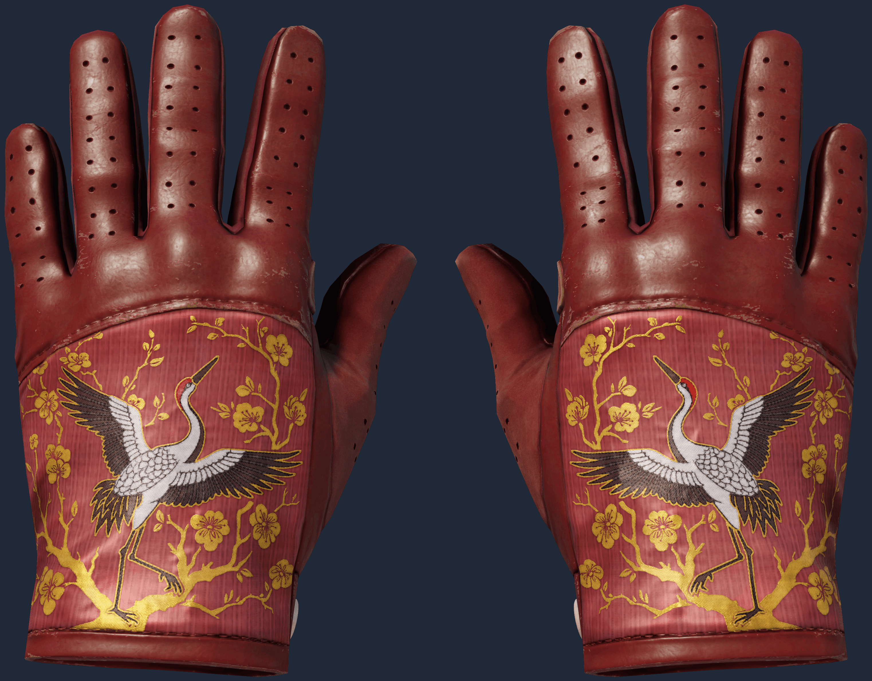★ Driver Gloves | Brocade Crane Image