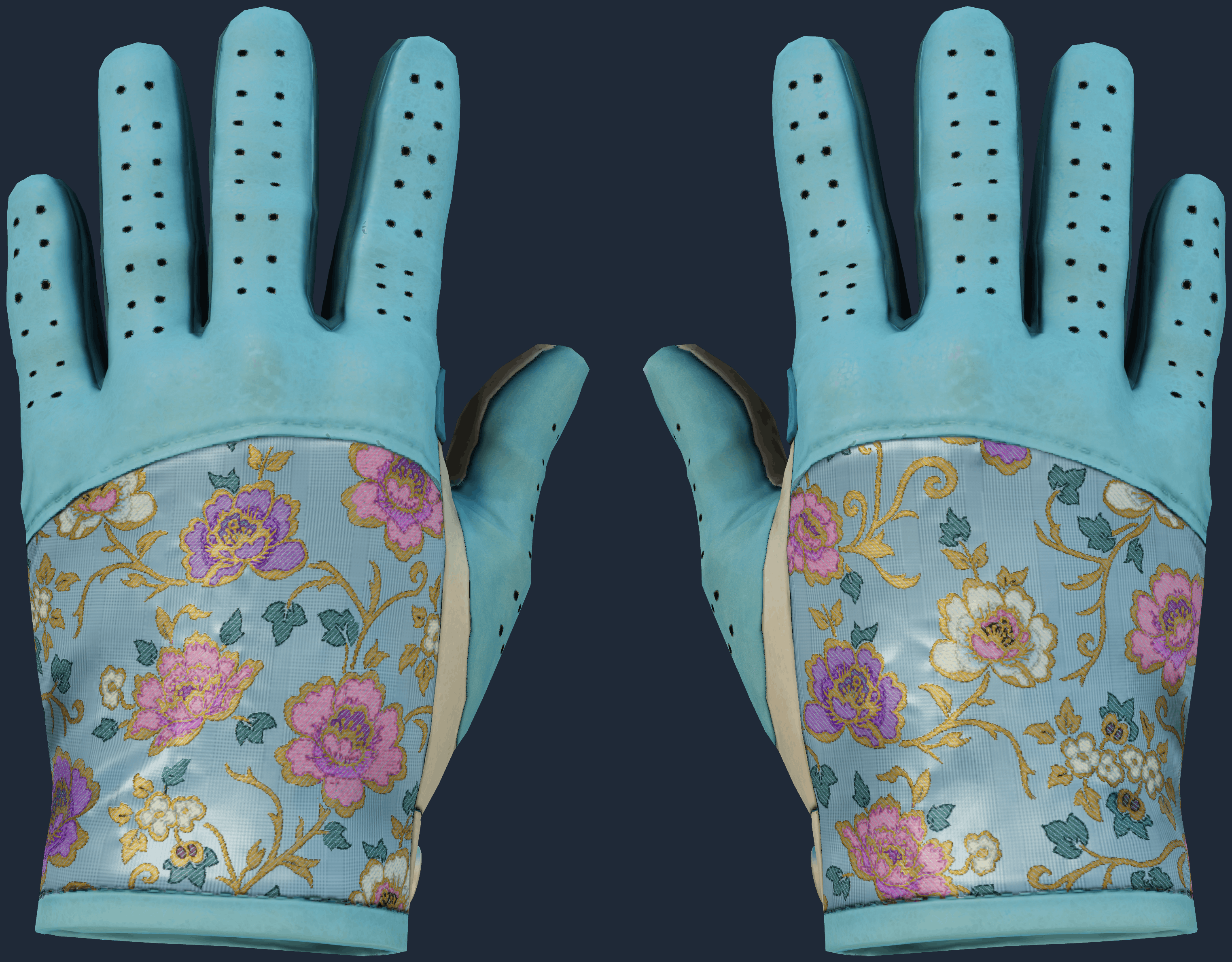 ★ Driver Gloves | Brocade Flowers Image