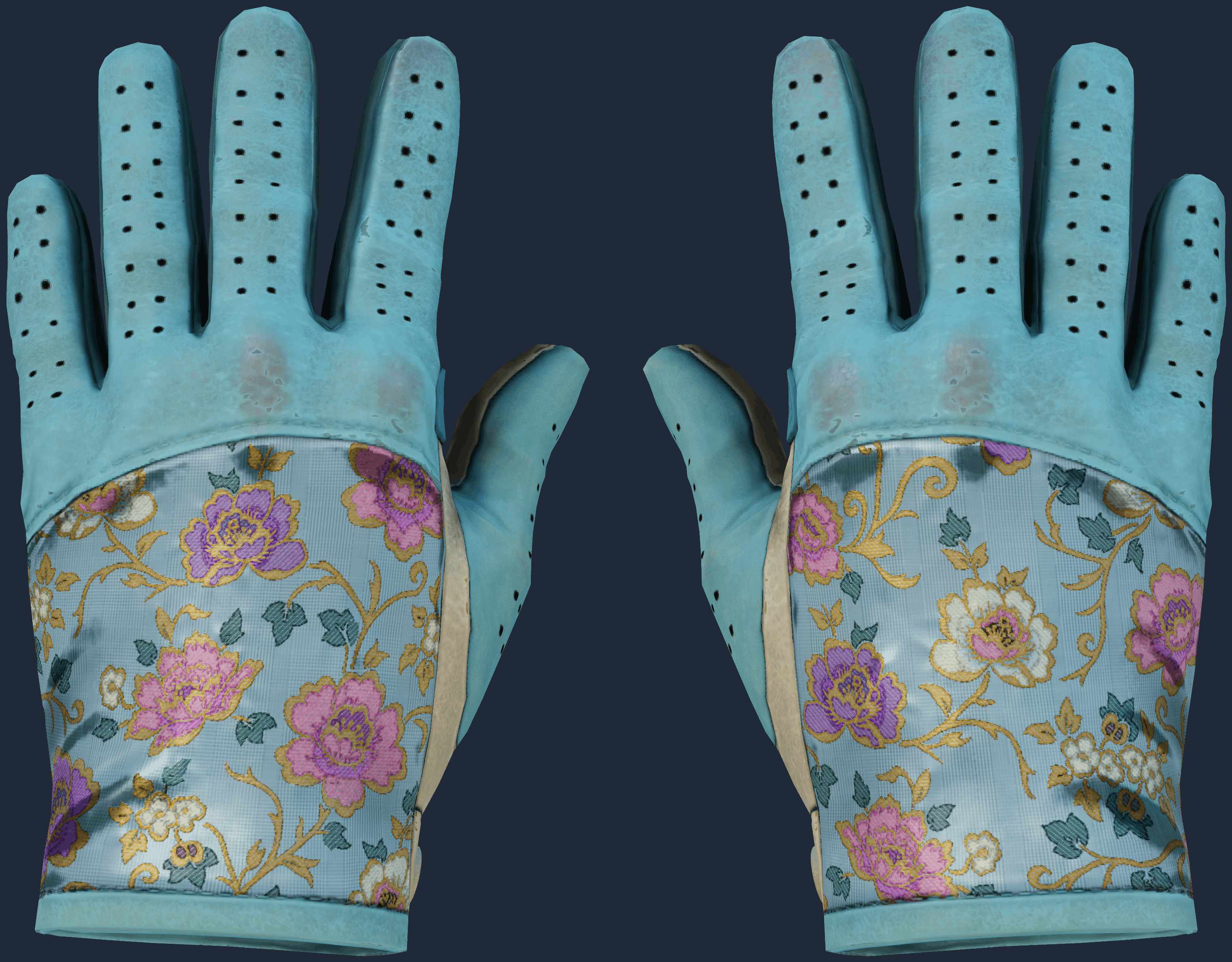 ★ Driver Gloves | Brocade Flowers Image