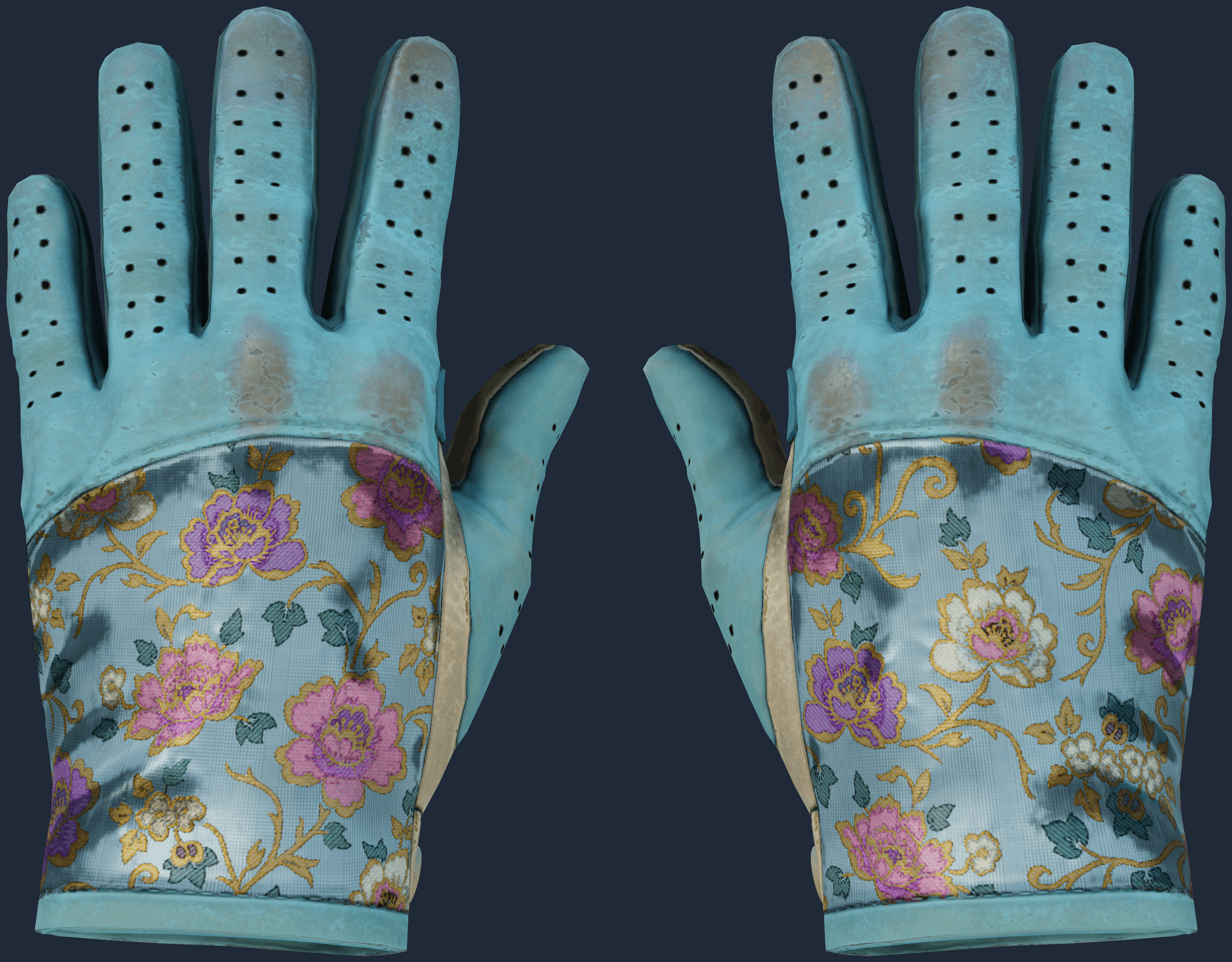 ★ Driver Gloves | Brocade Flowers Image