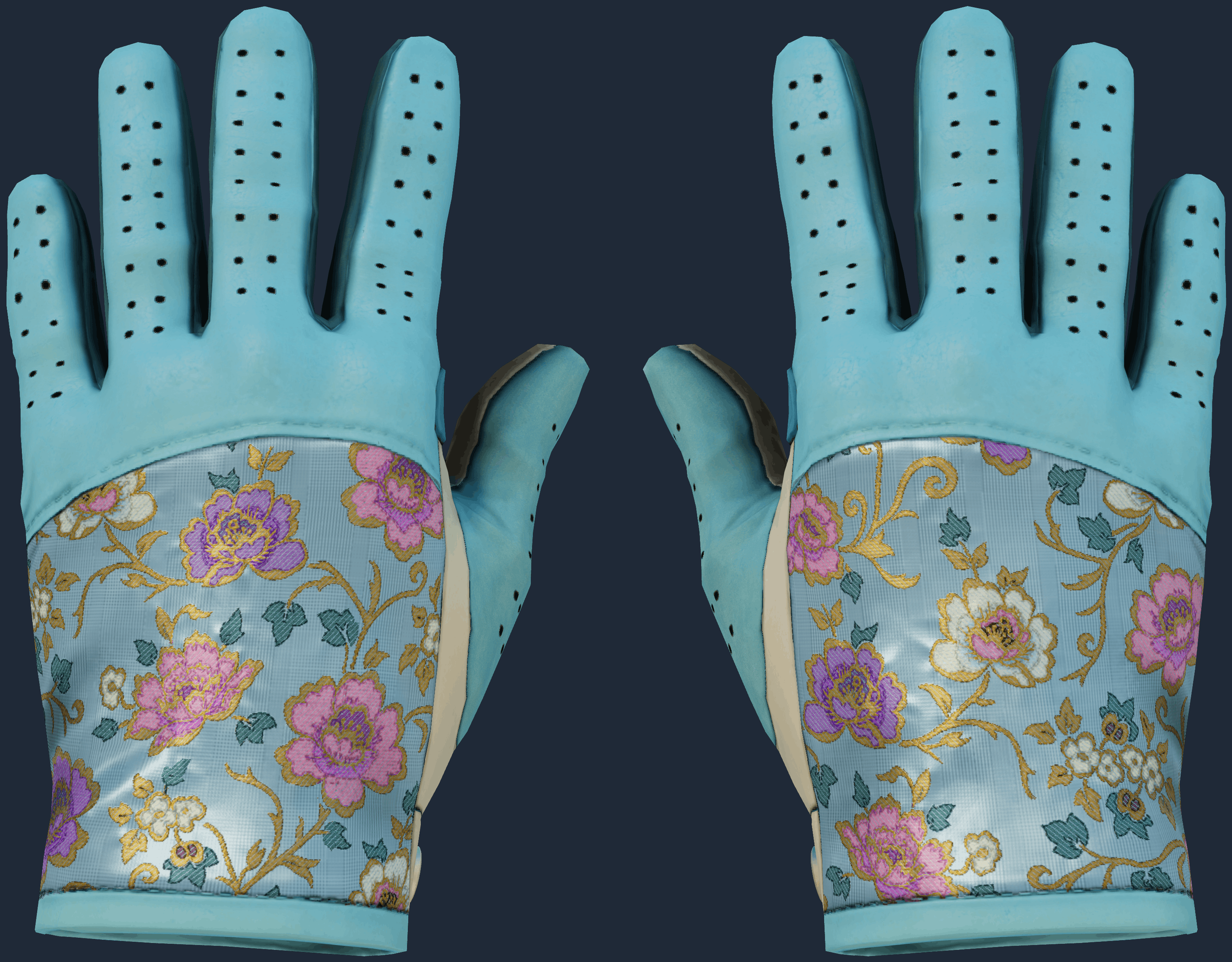 ★ Driver Gloves | Brocade Flowers Image