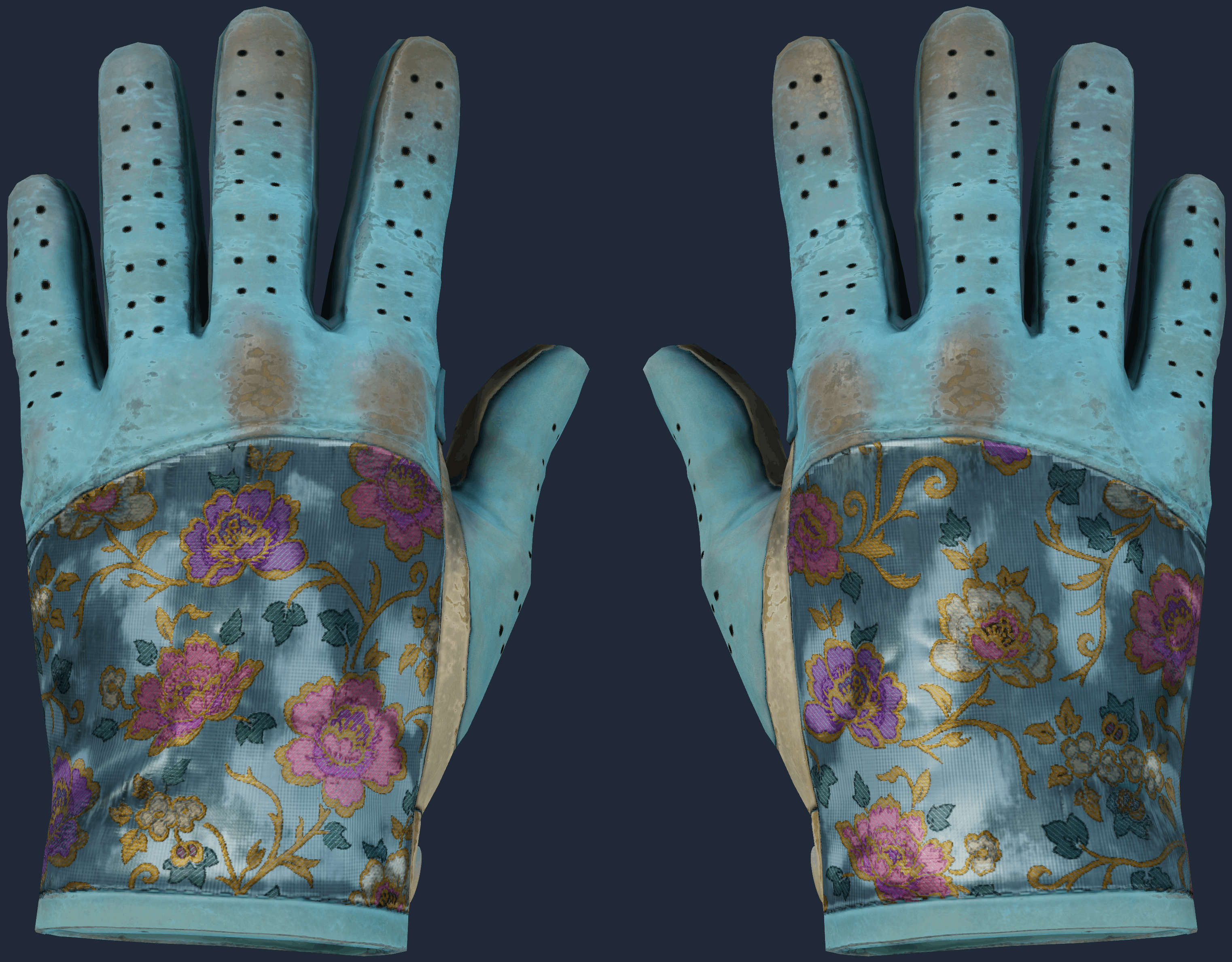 ★ Driver Gloves | Brocade Flowers Image