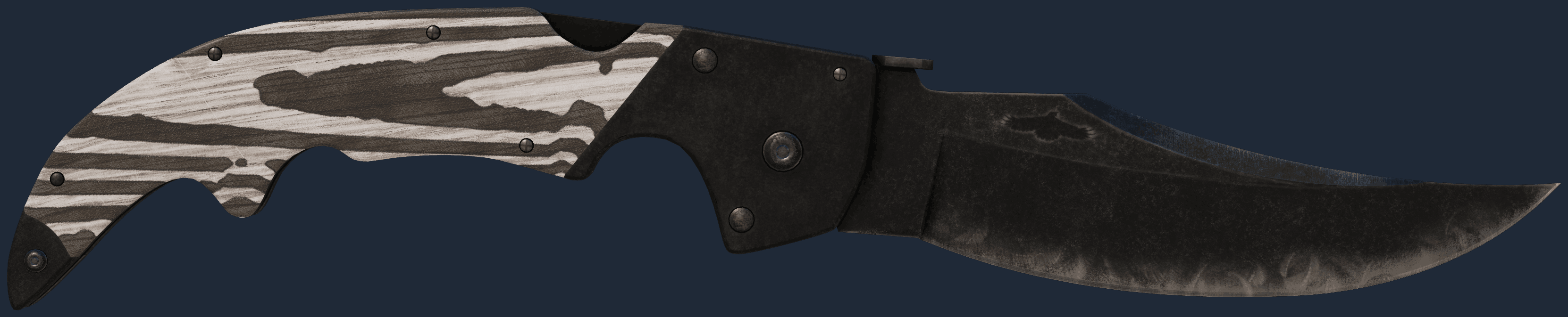 ★ Falchion Knife | Black Laminate Image