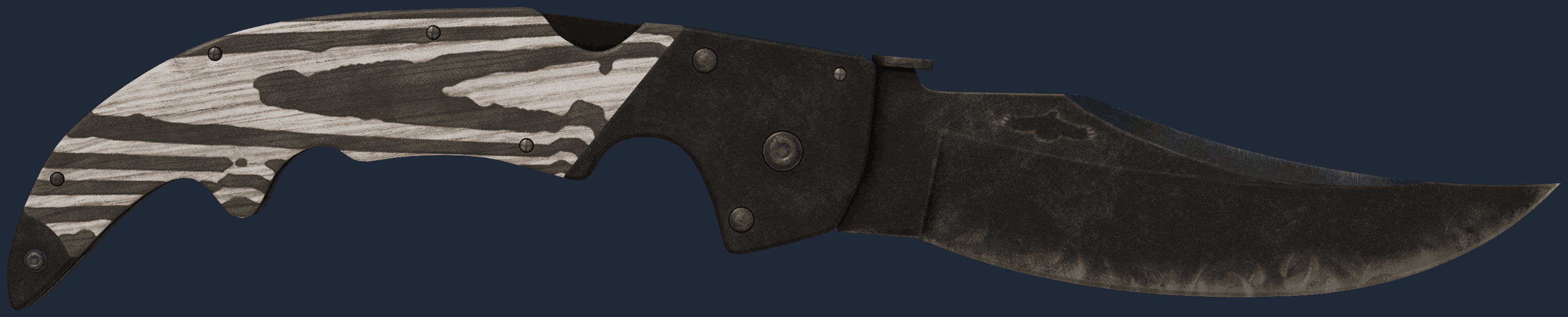 ★ Falchion Knife | Black Laminate Image