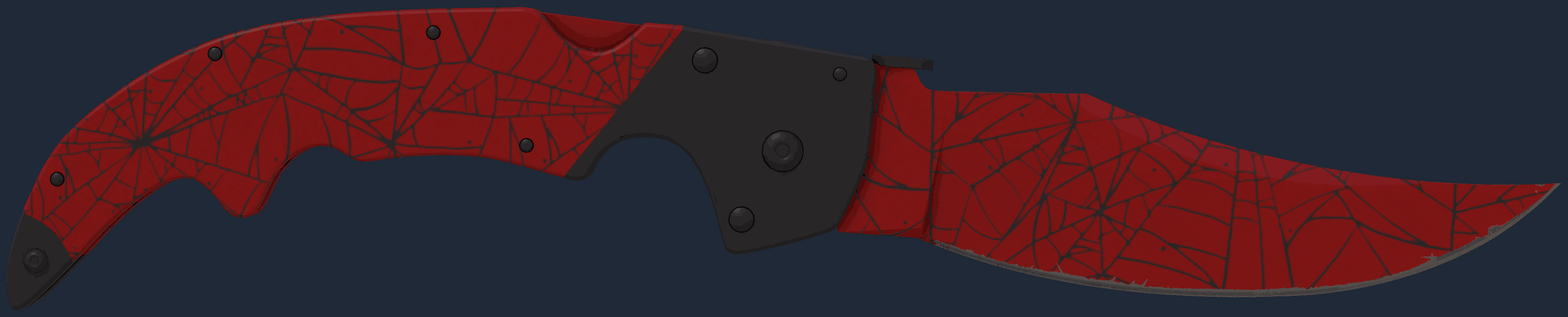 ★ Falchion Knife | Crimson Web Image