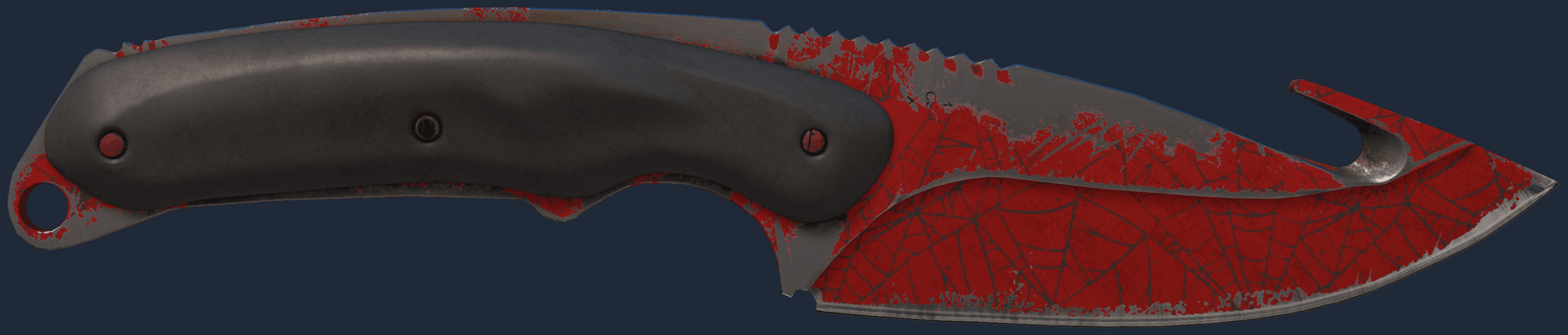 ★ Gut Knife | Crimson Web Image