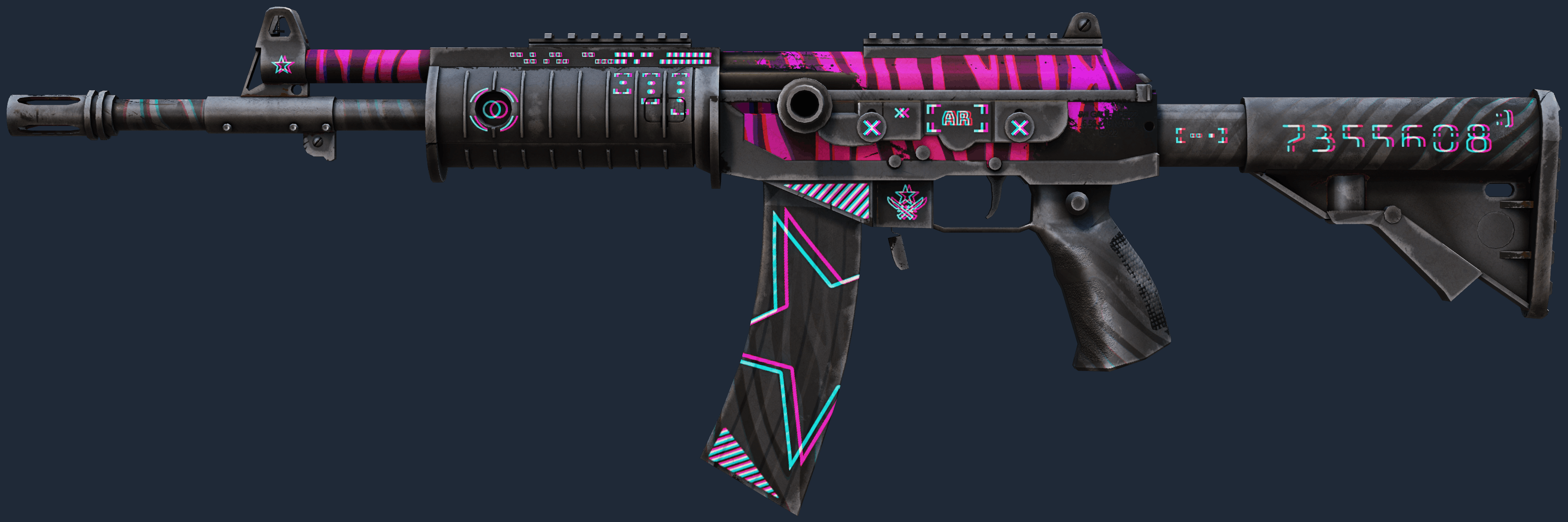 Galil AR | Chromatic Aberration Image