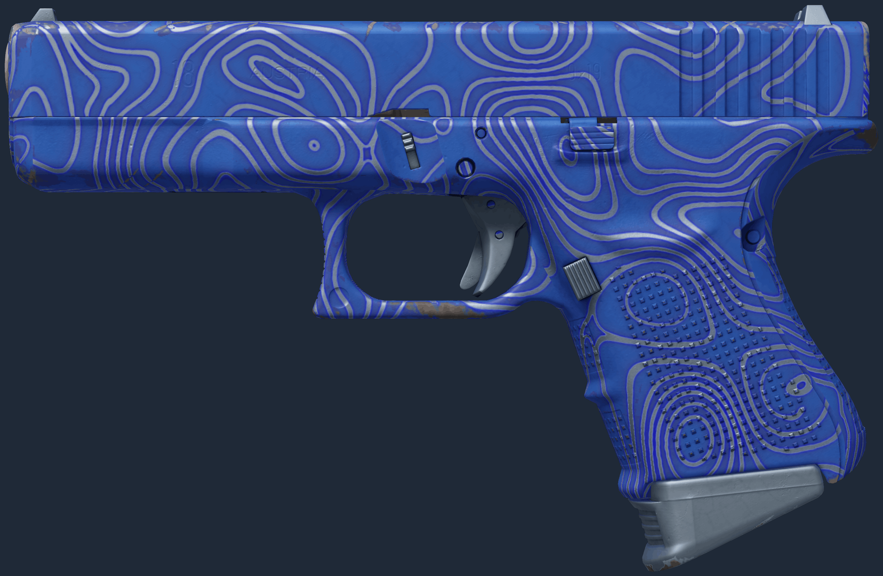 Glock-18 | Ocean Topo Image