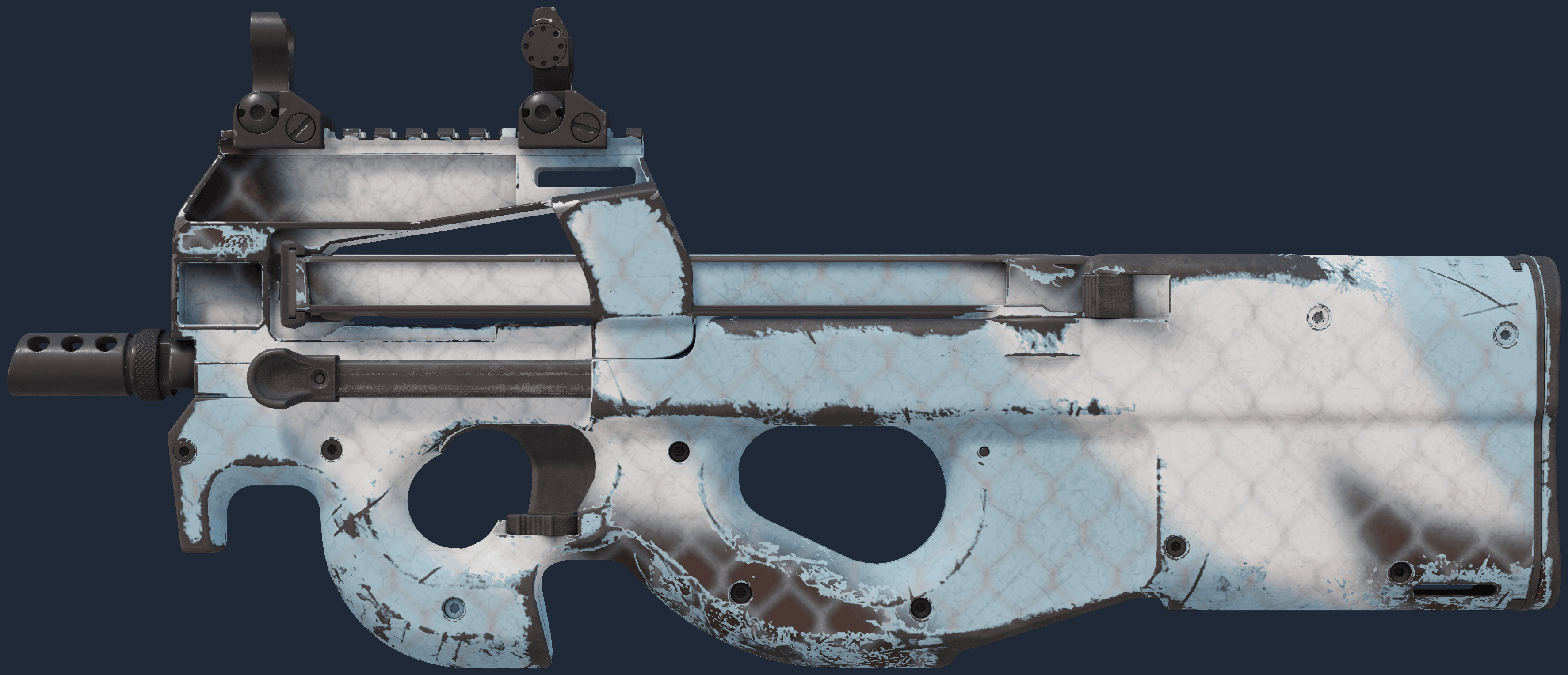P90 | Glacier Mesh Image