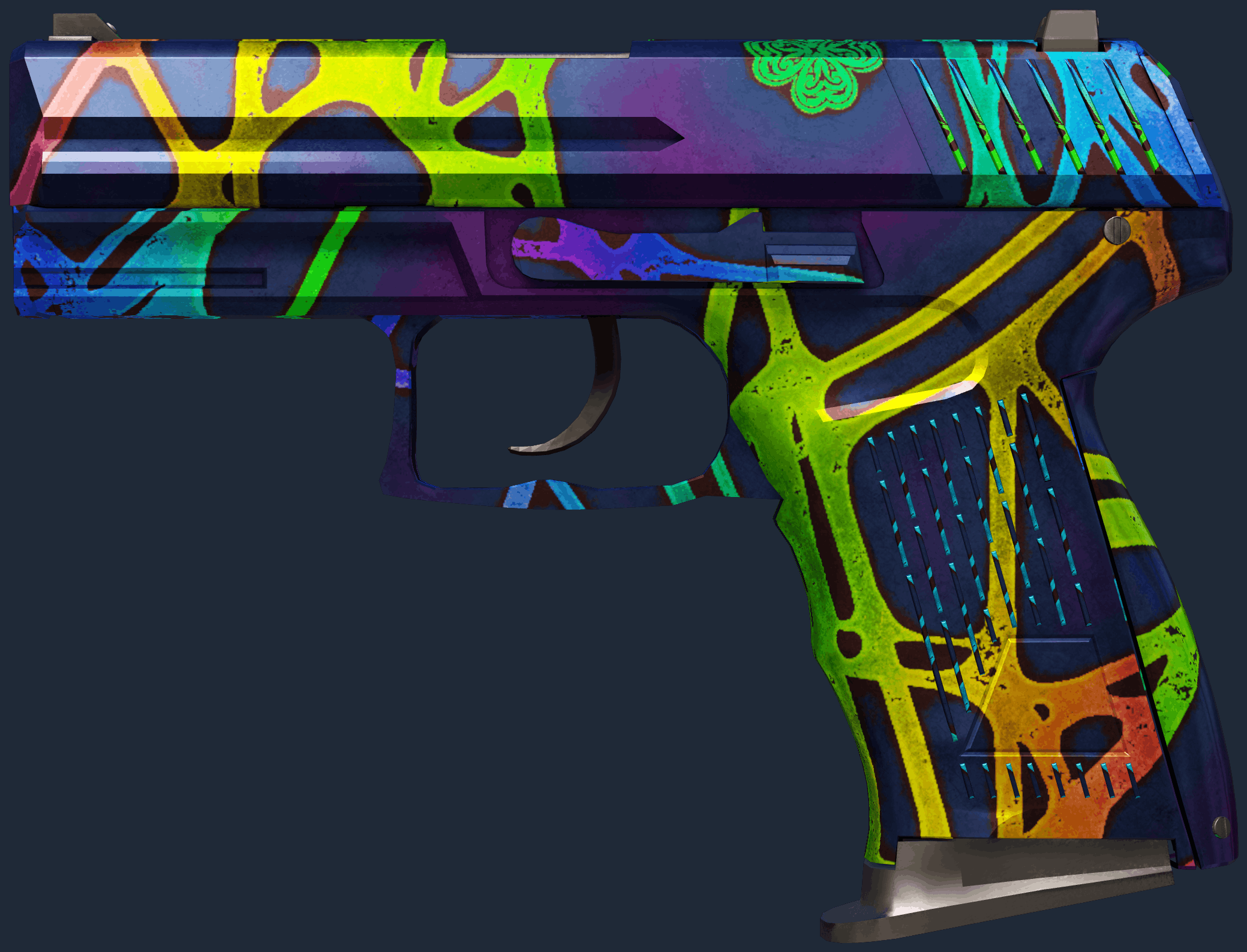 P2000 | Acid Etched Image