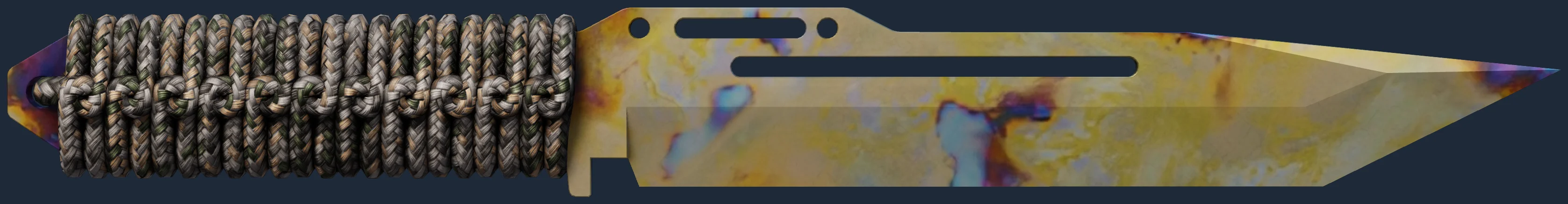 ★ Paracord Knife | Case Hardened Image