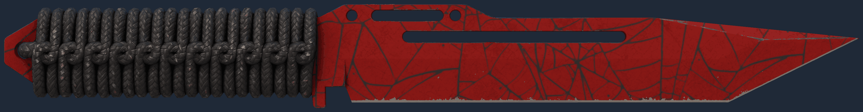 ★ Paracord Knife | Crimson Web Image