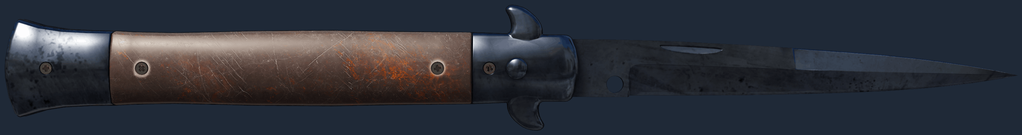 ★ Stiletto Knife | Blue Steel Image