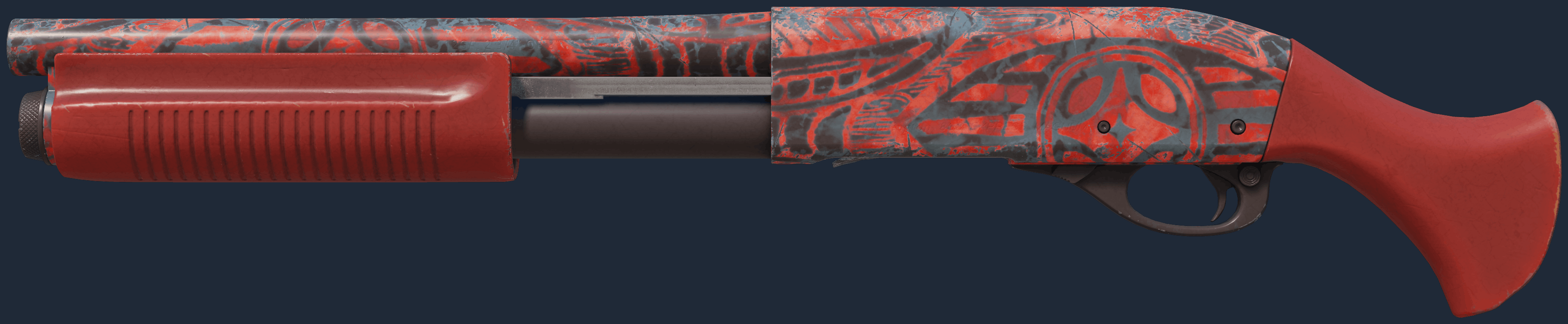 Sawed-Off | Crimson Batik Image