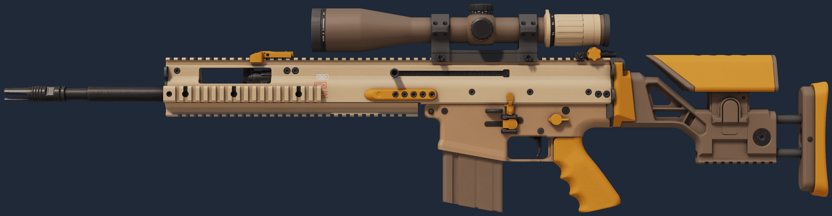 SCAR-20 | Short Ochre Image