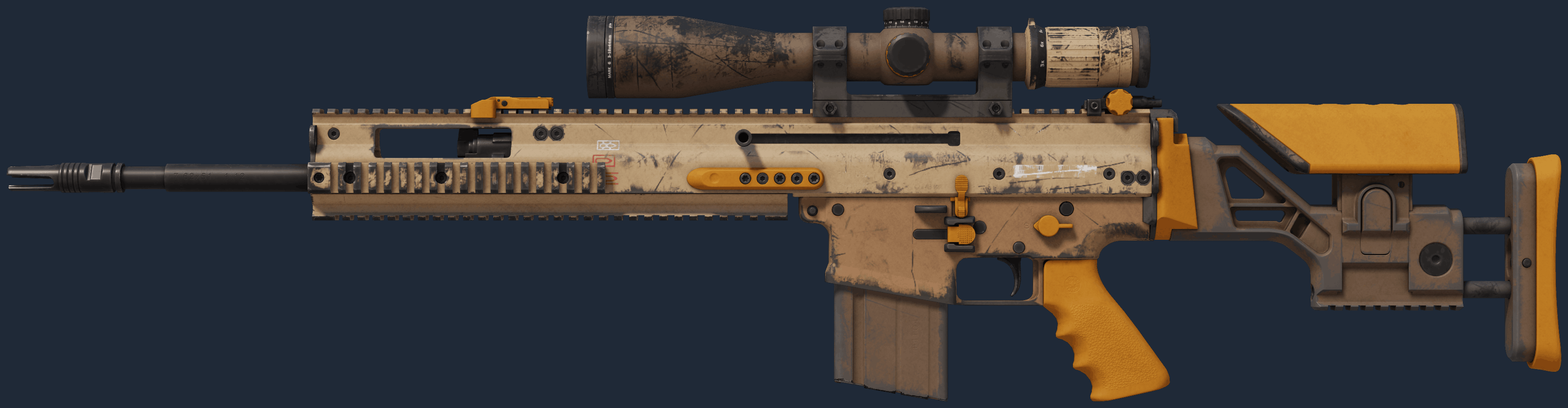 SCAR-20 | Short Ochre Image