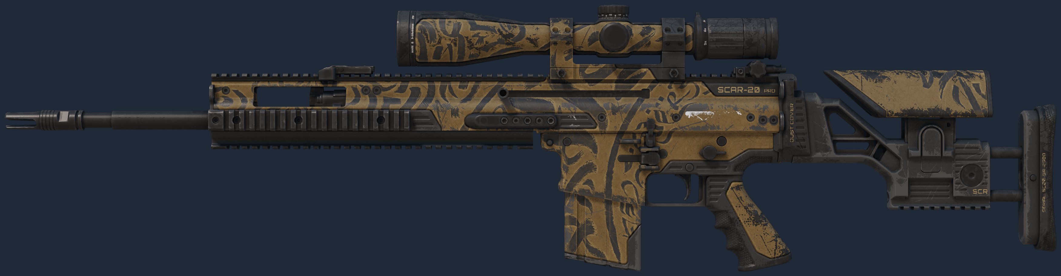SCAR-20 | Sirocco Script Image